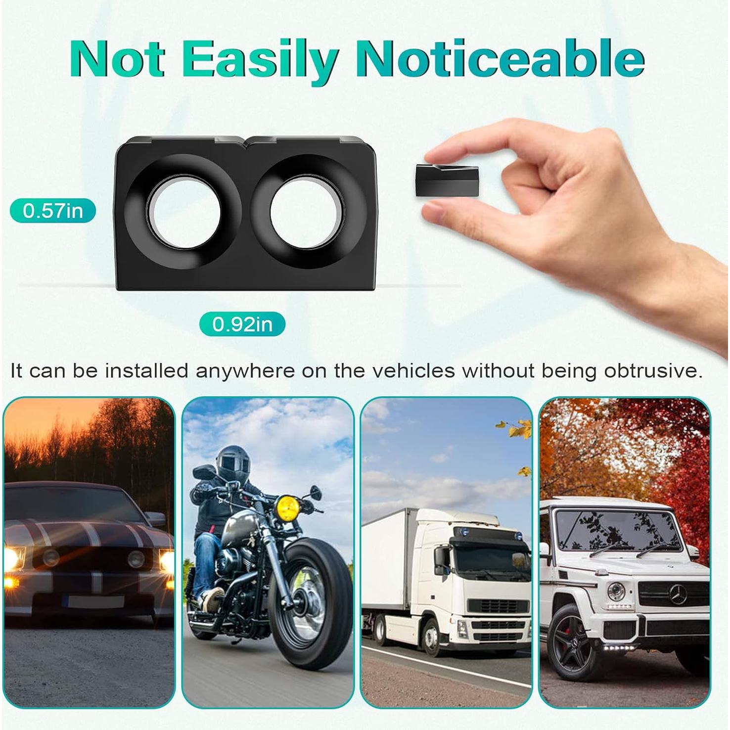 Silbatos de Ciervo Elook Doble Trompeta Paquete de 4