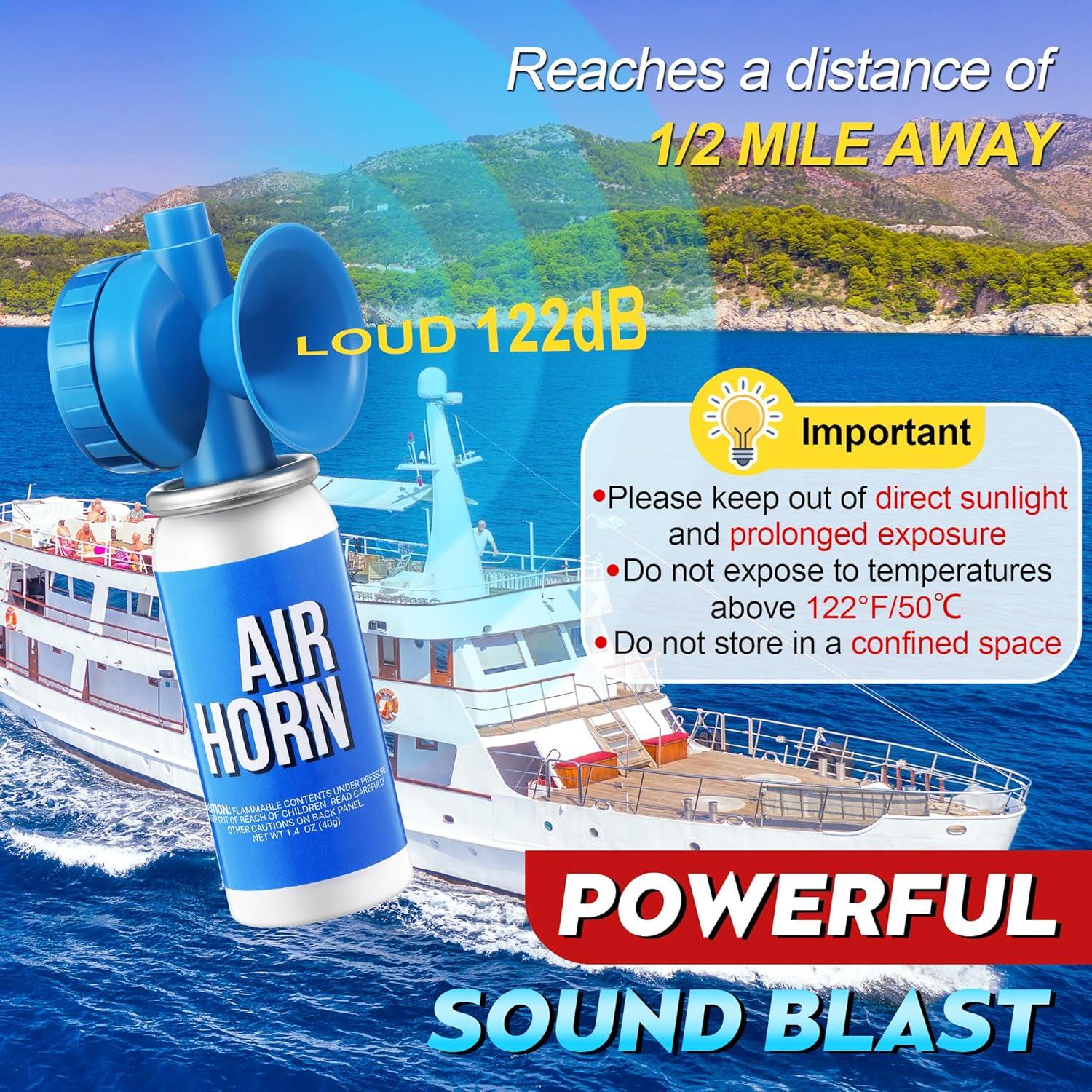 Bocina de Aire Marítima Saillong 39.4g para Barco - Seguridad