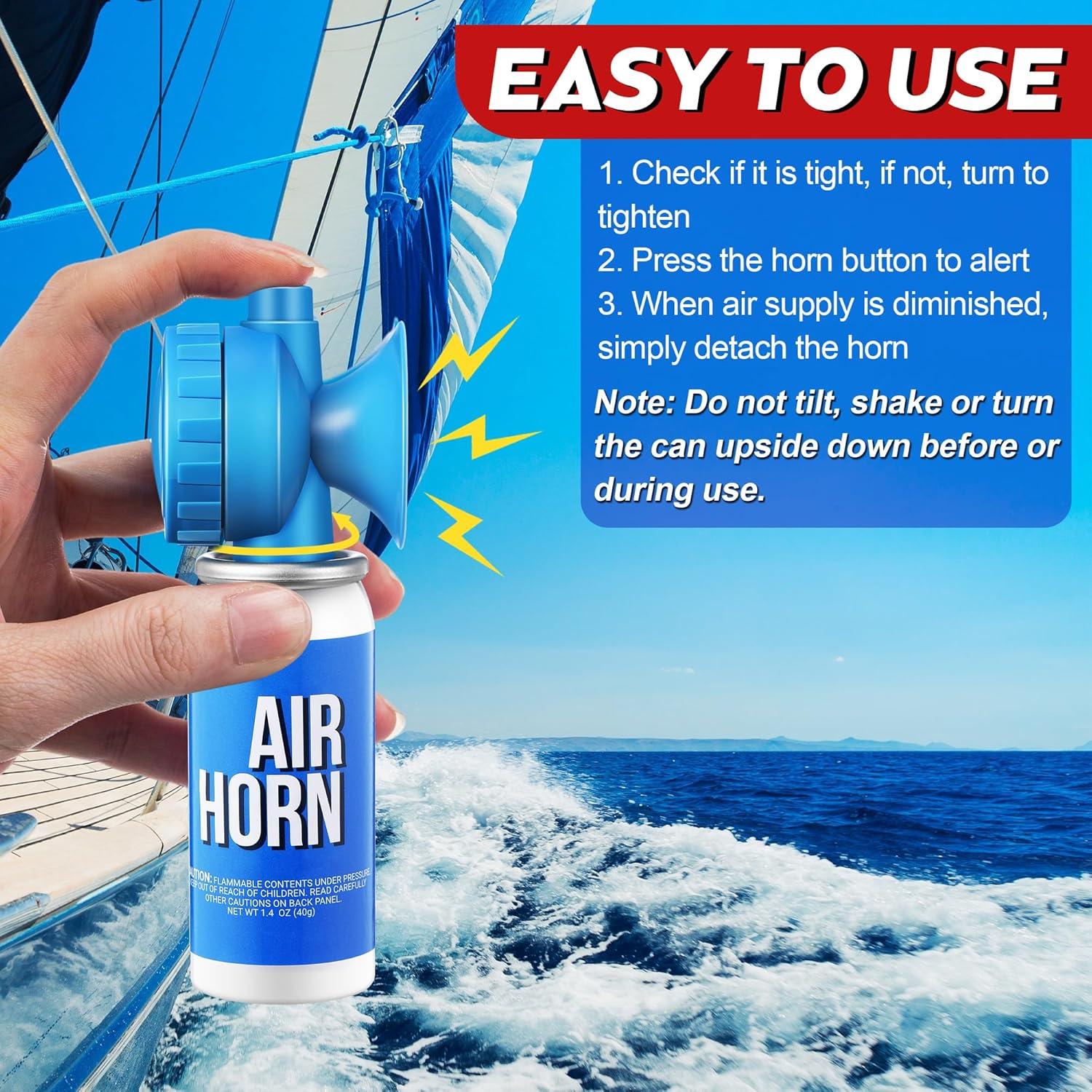 Bocina de Aire Marítima Saillong 39.4g para Barco - Seguridad