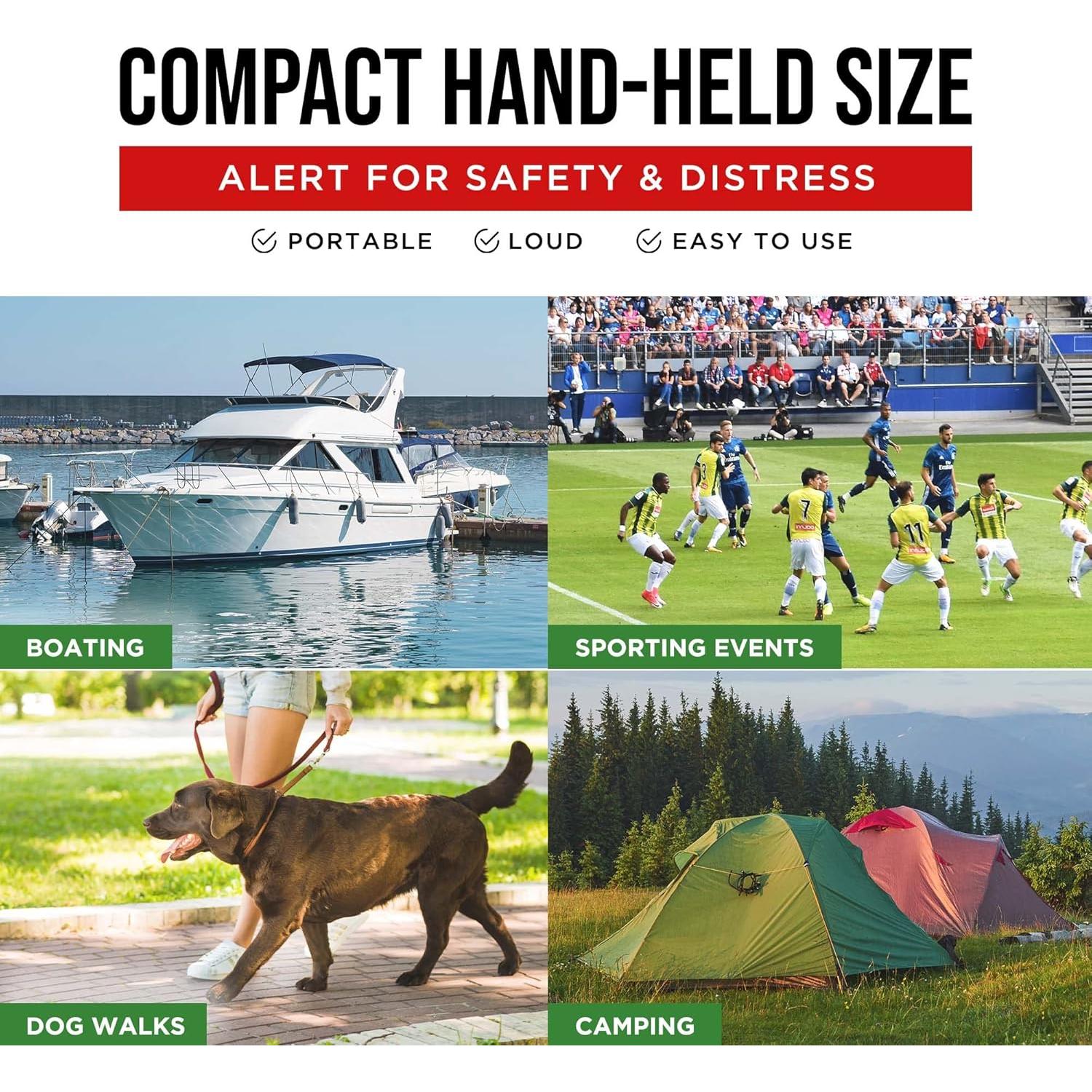 Bocina de Aire Guard Dog Seguridad 120 dB Mini Portátil 39.7 ml