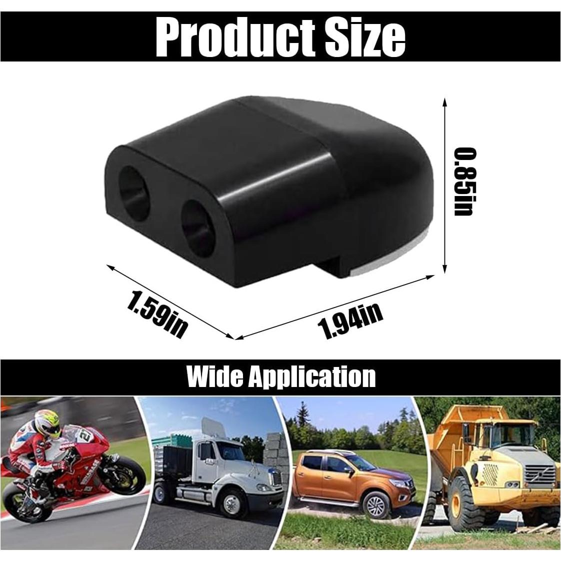 Silbatos para Ciervos JOYCOURT - 4 Paquetes, ABS, 12.5 cm