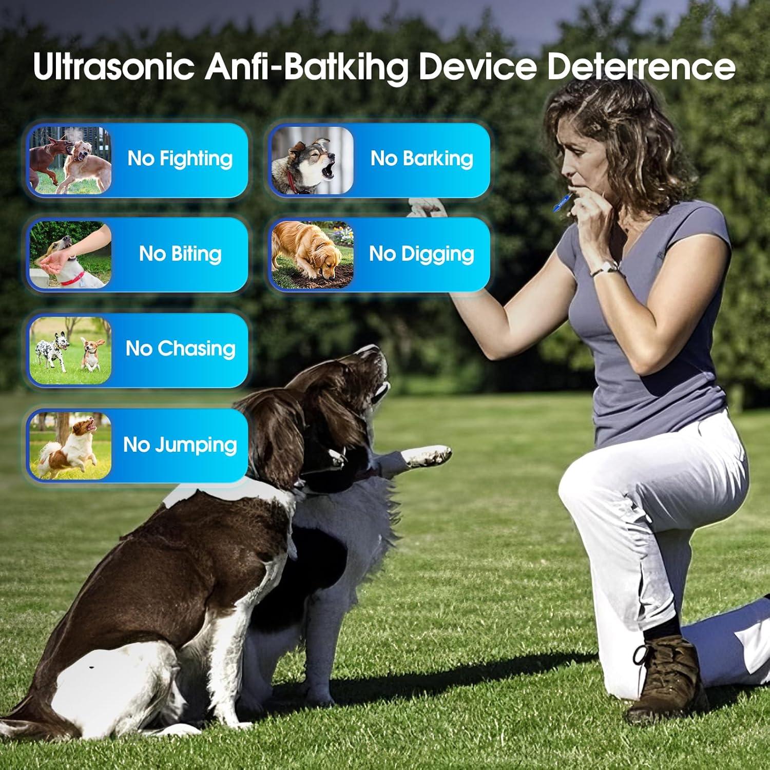 Silbato para Perros KIVORA 4 Pack Ultrasonido Ajustable