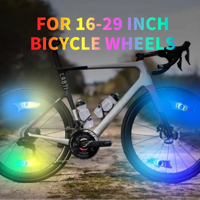 Luces LED para Ruedas de Bicicleta LEPTADDS - Colores Brillantes