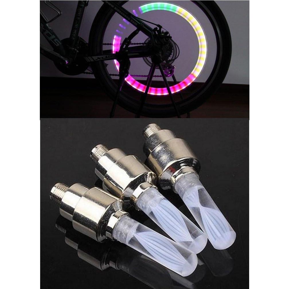 Dkiigame 10 Luces LED para Válvula de Bicicleta y Moto