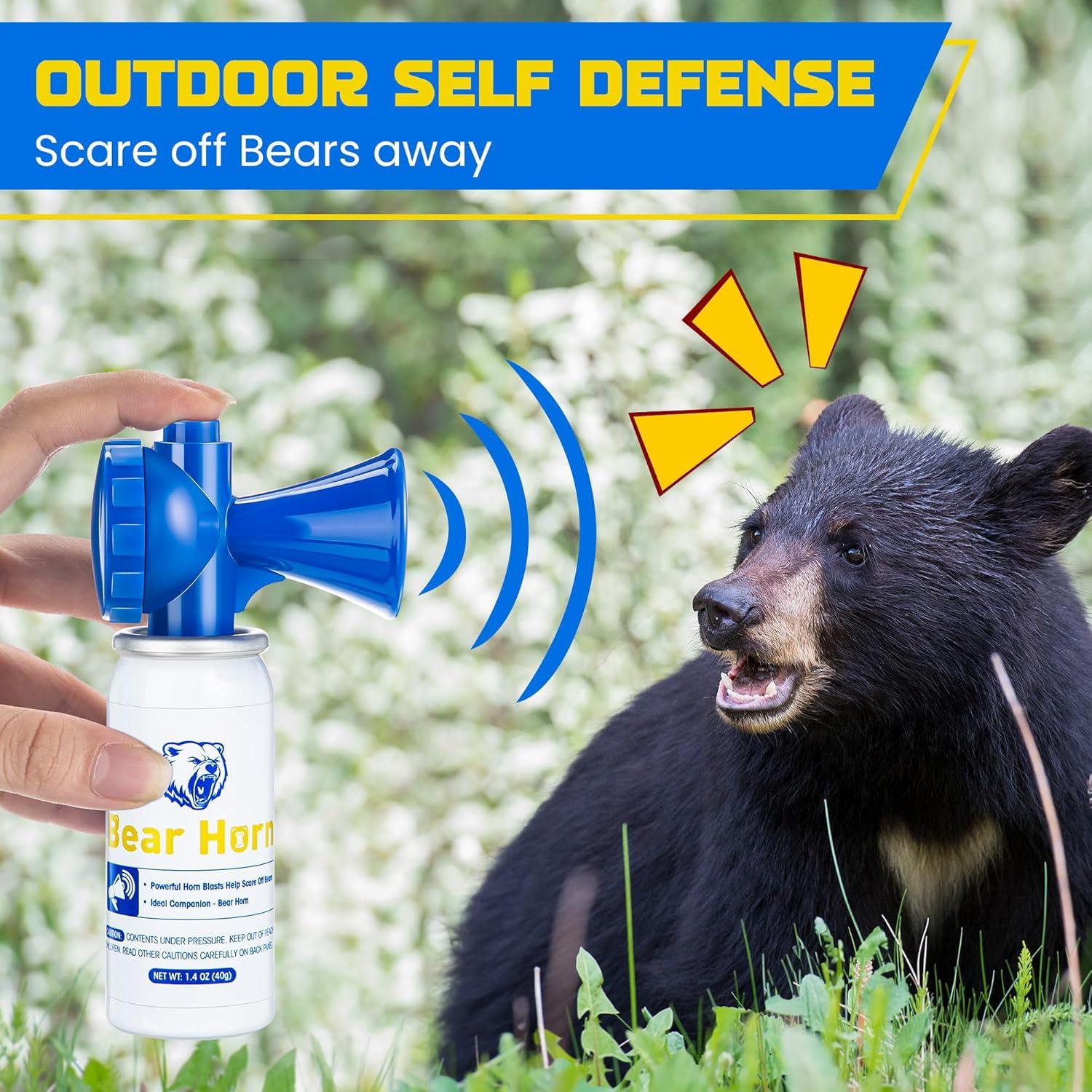 Cuerno de Oso Dunkive para Defensa Personal 120dB 39.7g