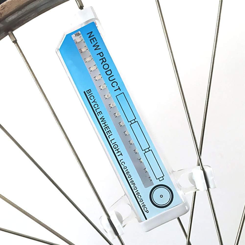 Luces LED para Ruedas de Bicicleta Mrisata, 32 Patrones