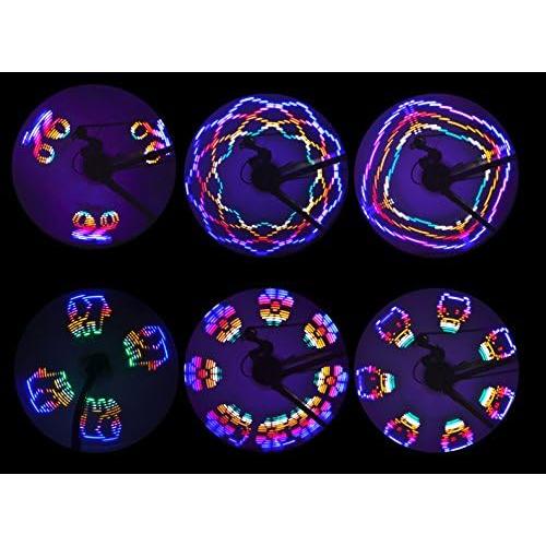 Luz LED para Ruedas de Bicicleta - 42 Patrones de Seguridad