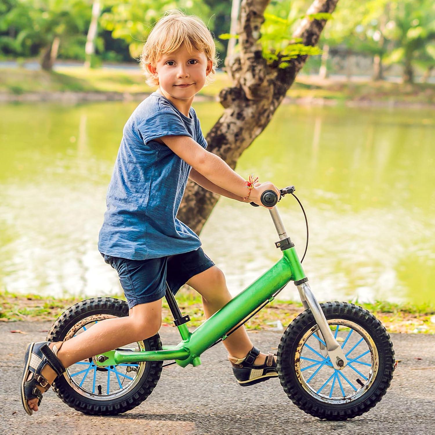 Cubiertas de Radios para Bicicleta VORCOOL 75 Pcs Azul