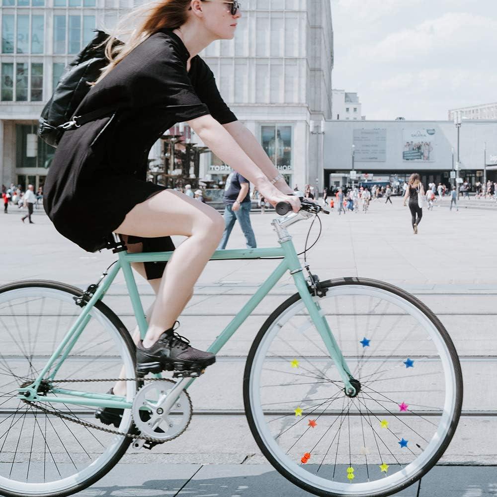 Radios de Bicicleta YuCool - 180 Piezas Multicolor Decorativos