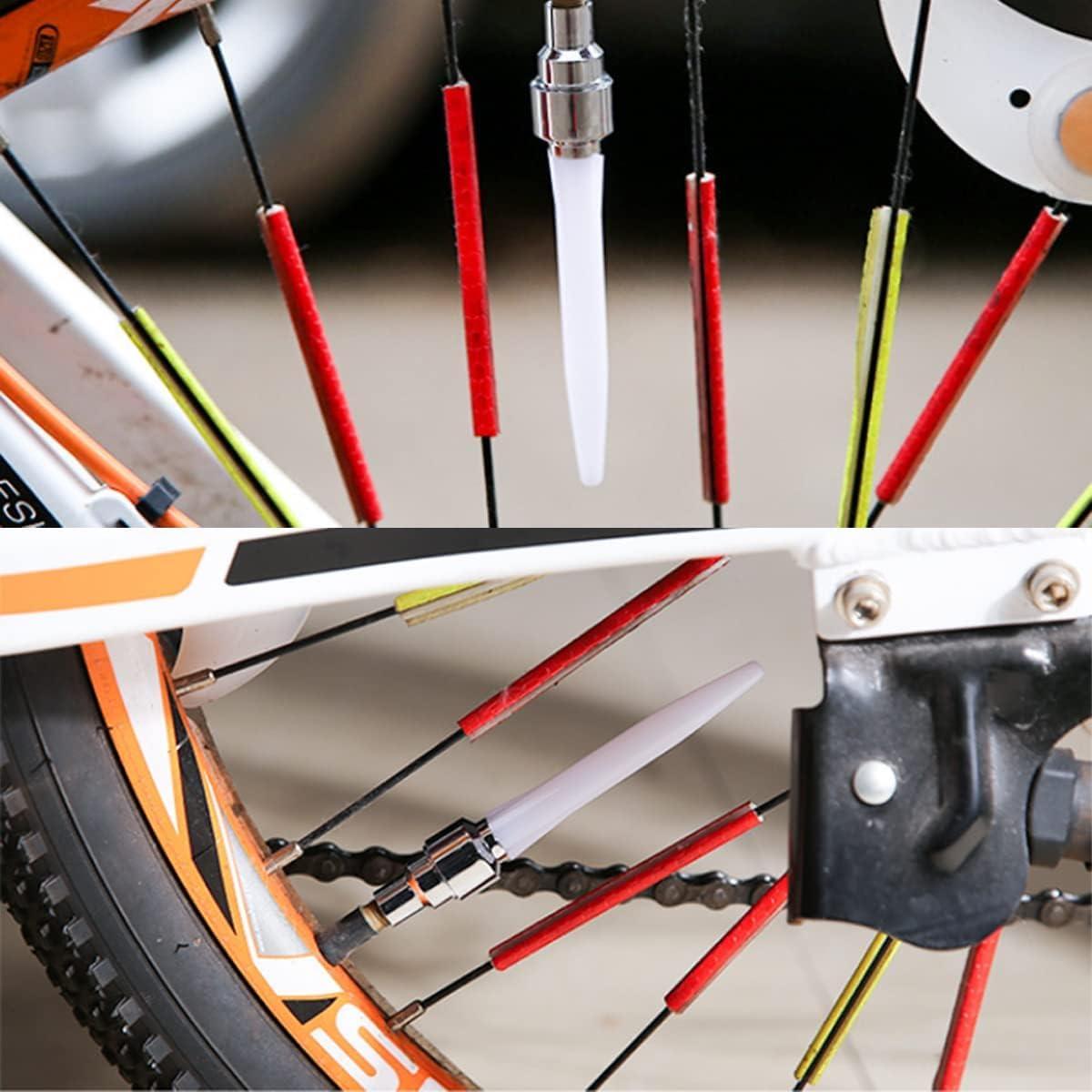 Paquete de 4 luces LED para válvula de neumático WIROJ