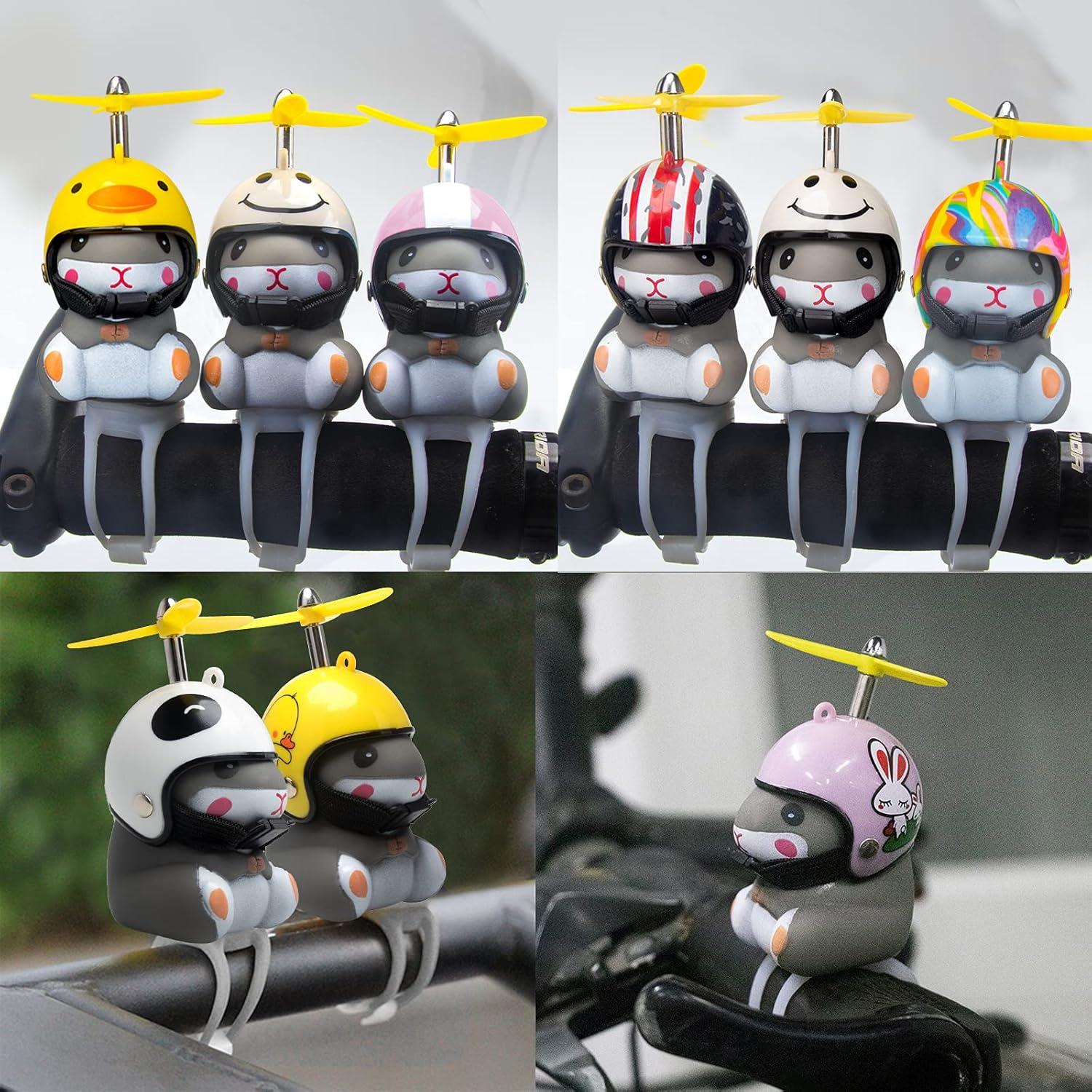 Campana de Bicicleta Wonuu con Luz LED y Casco Hámster