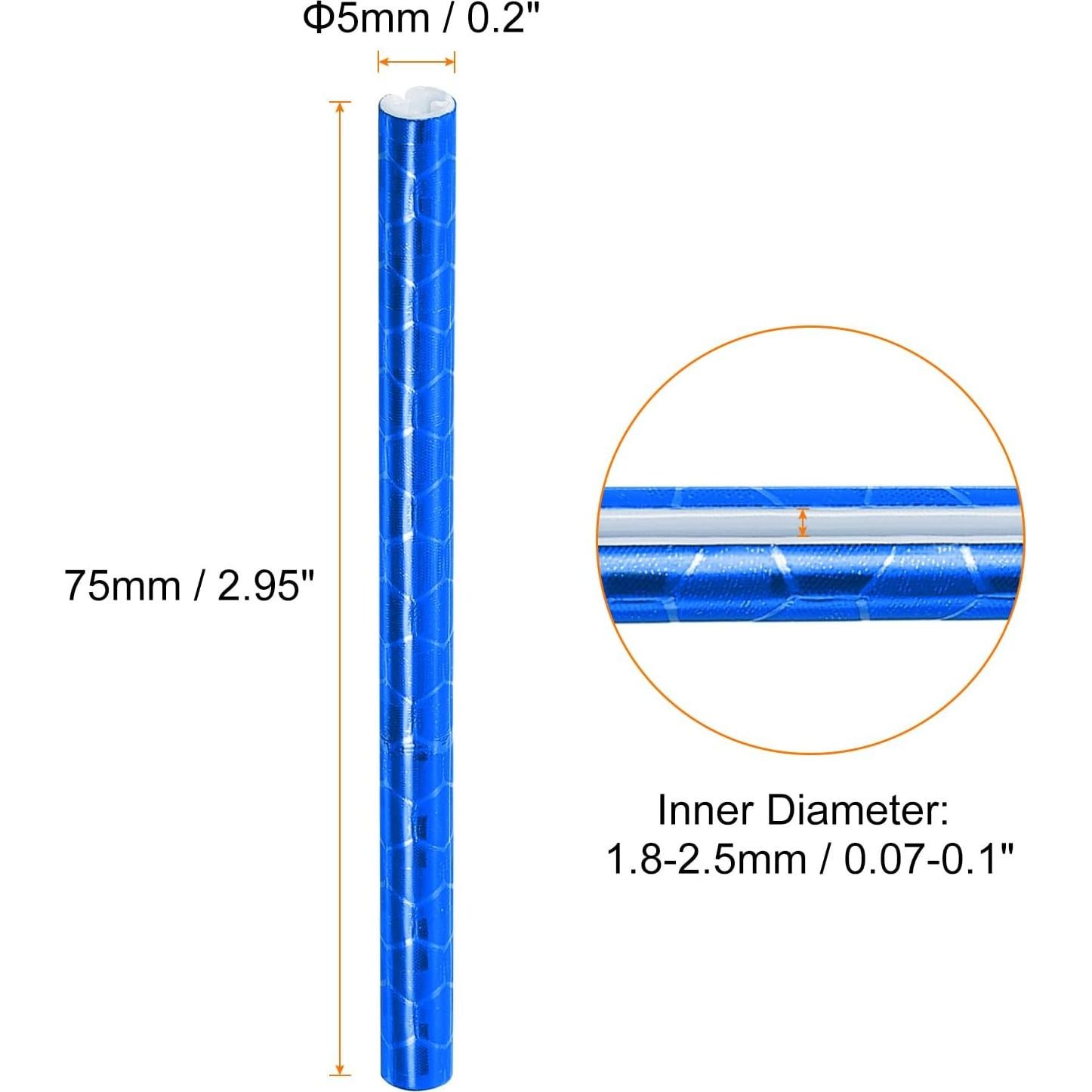 Cubiertas Reflectantes para Radios de Bicicleta HARFINGTON Azul