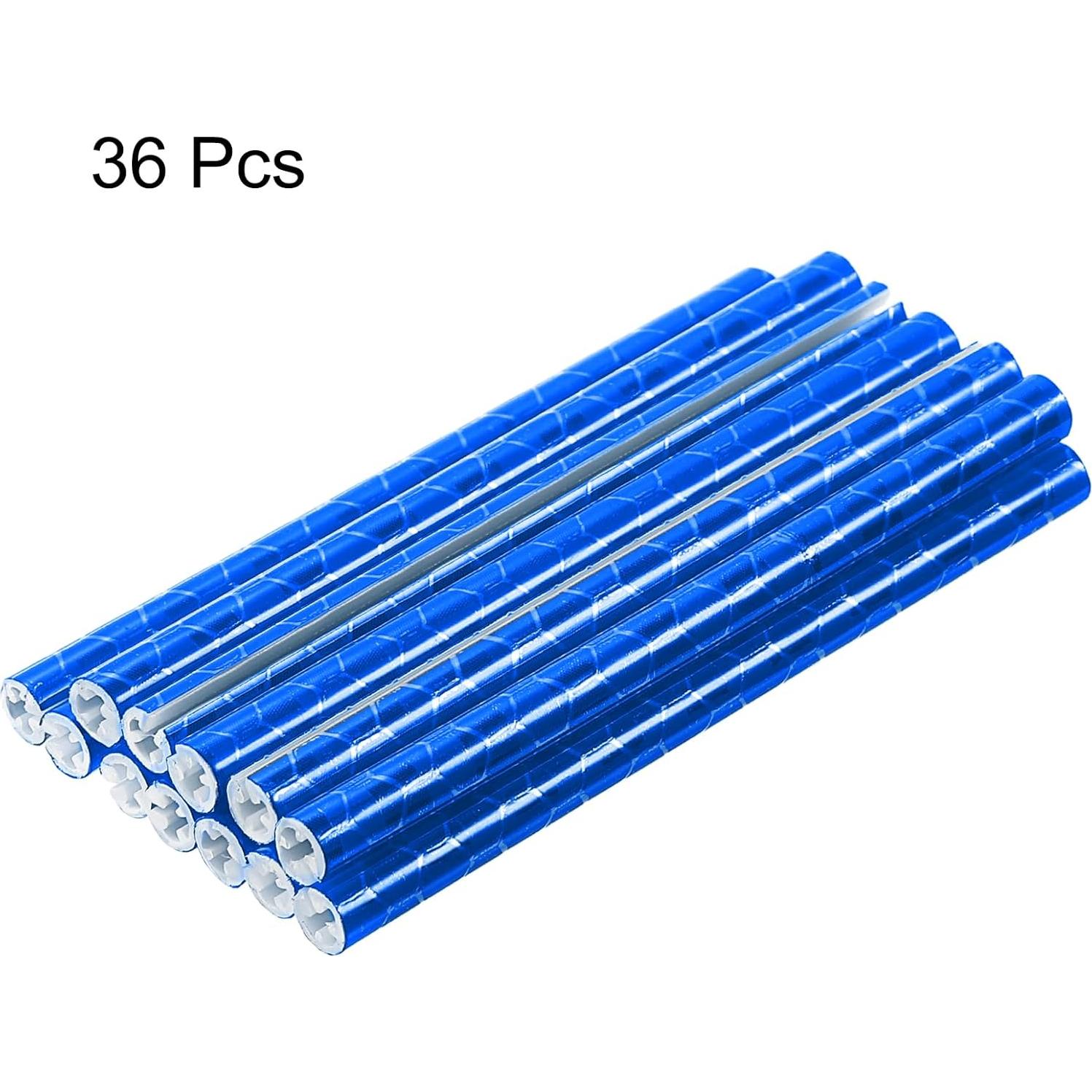 Cubiertas Reflectantes para Radios de Bicicleta HARFINGTON 36pcs Azul