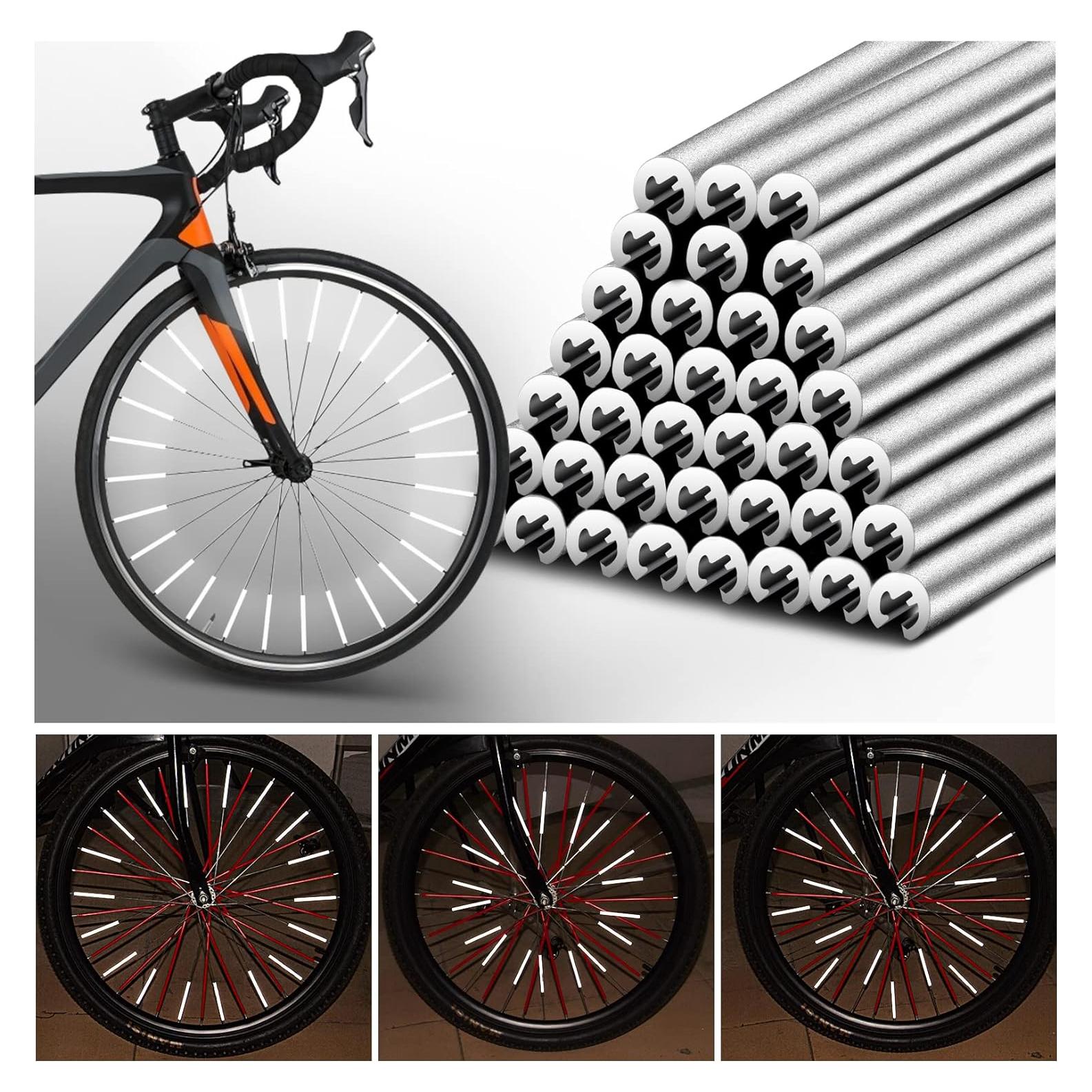 Reflectores de Radios PSLER 72 PCS para Bicicletas y Motocicletas