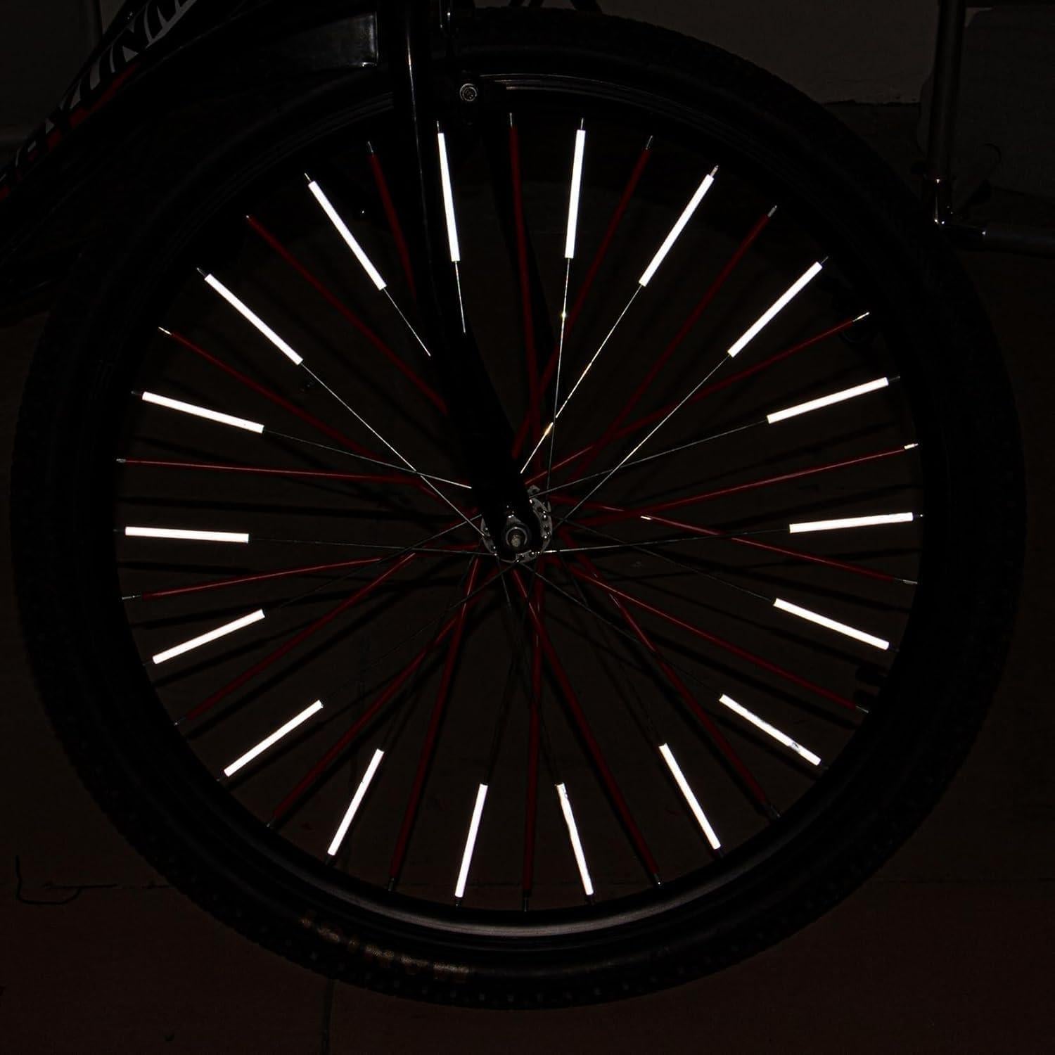 Reflectores de Radios PSLER 72 PCS para Bicicletas y Motocicletas