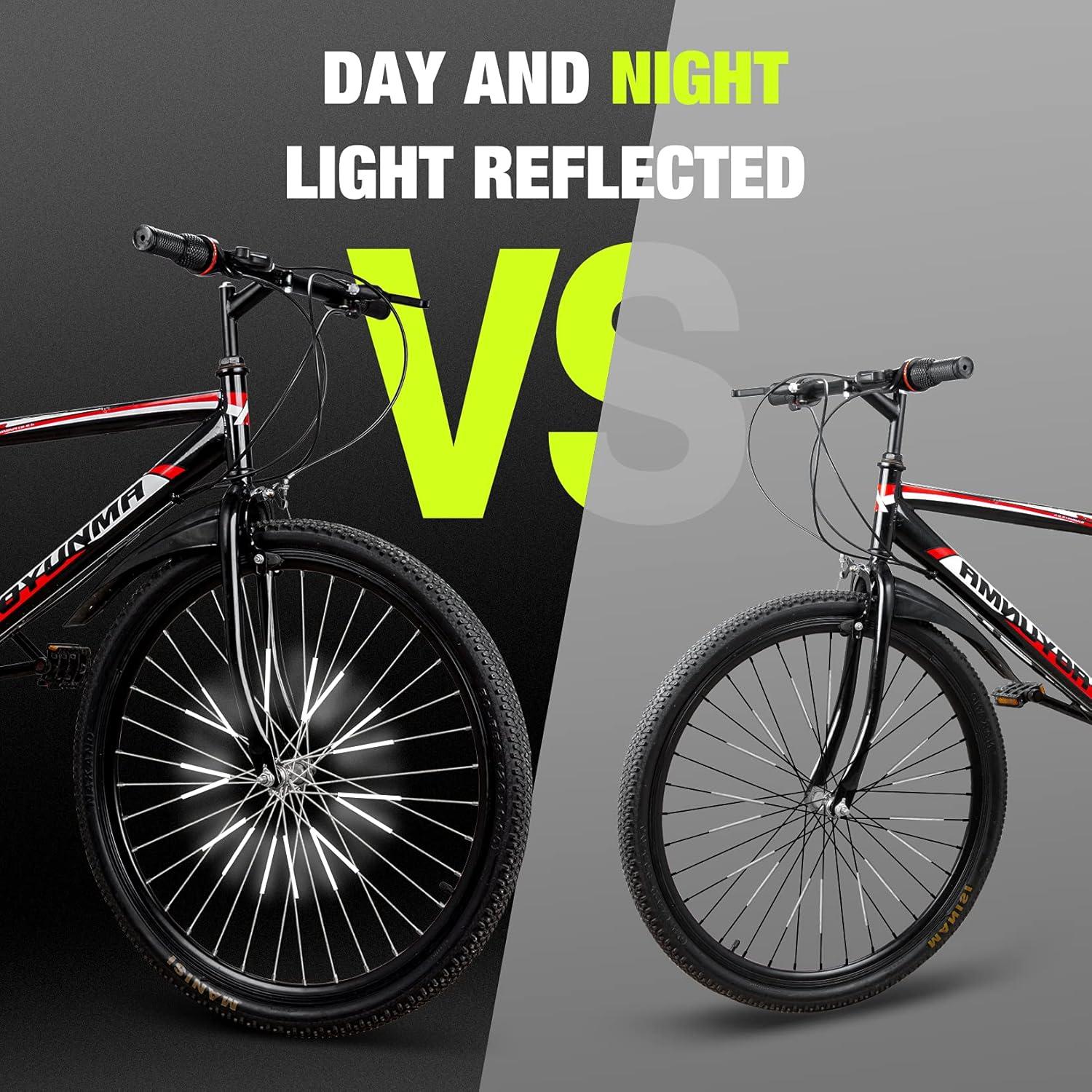 Reflectores de Radios PSLER 72 PCS para Bicicletas y Motocicletas