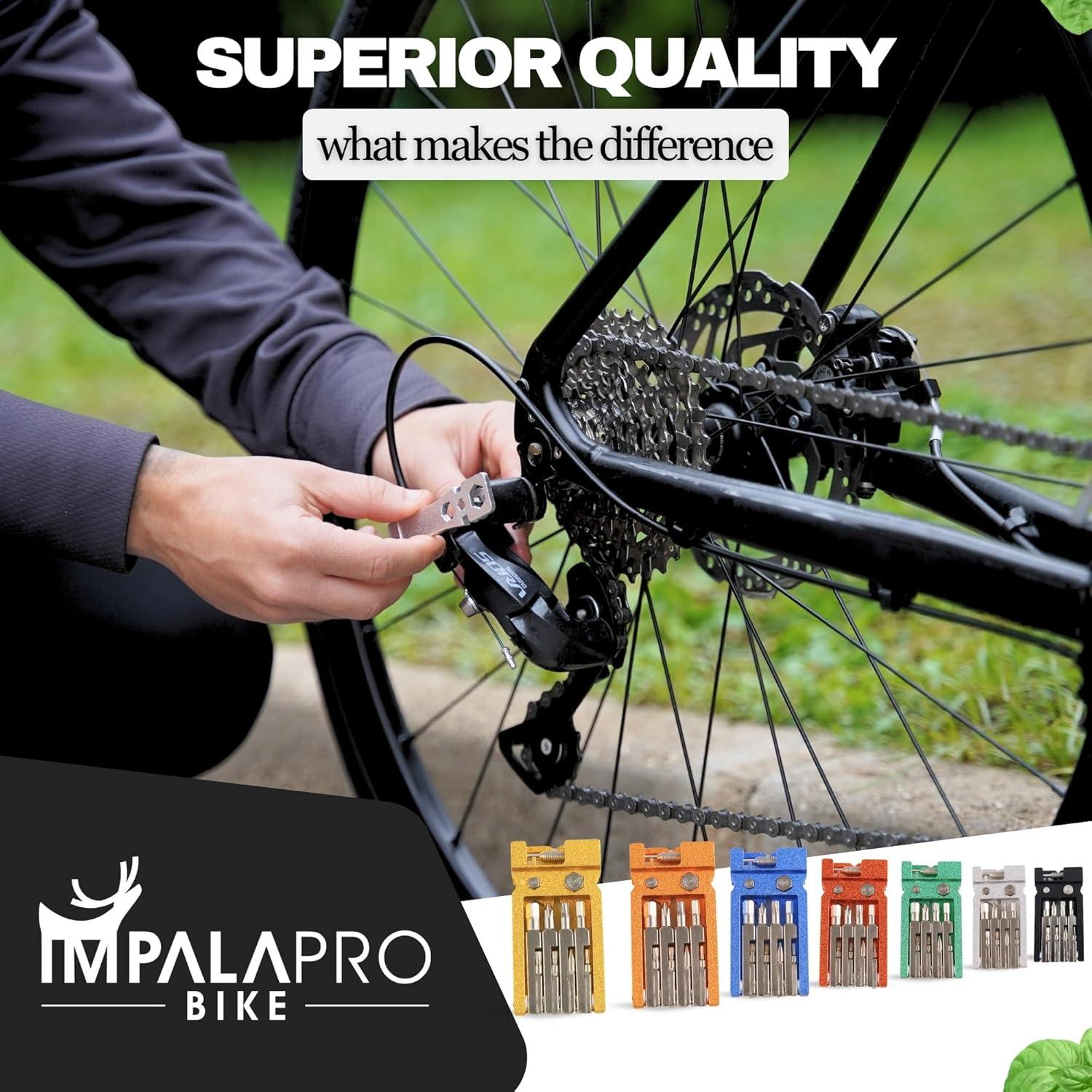 Kit de Herramientas para Bicicleta 20 en 1 IMPALAPRO Plata