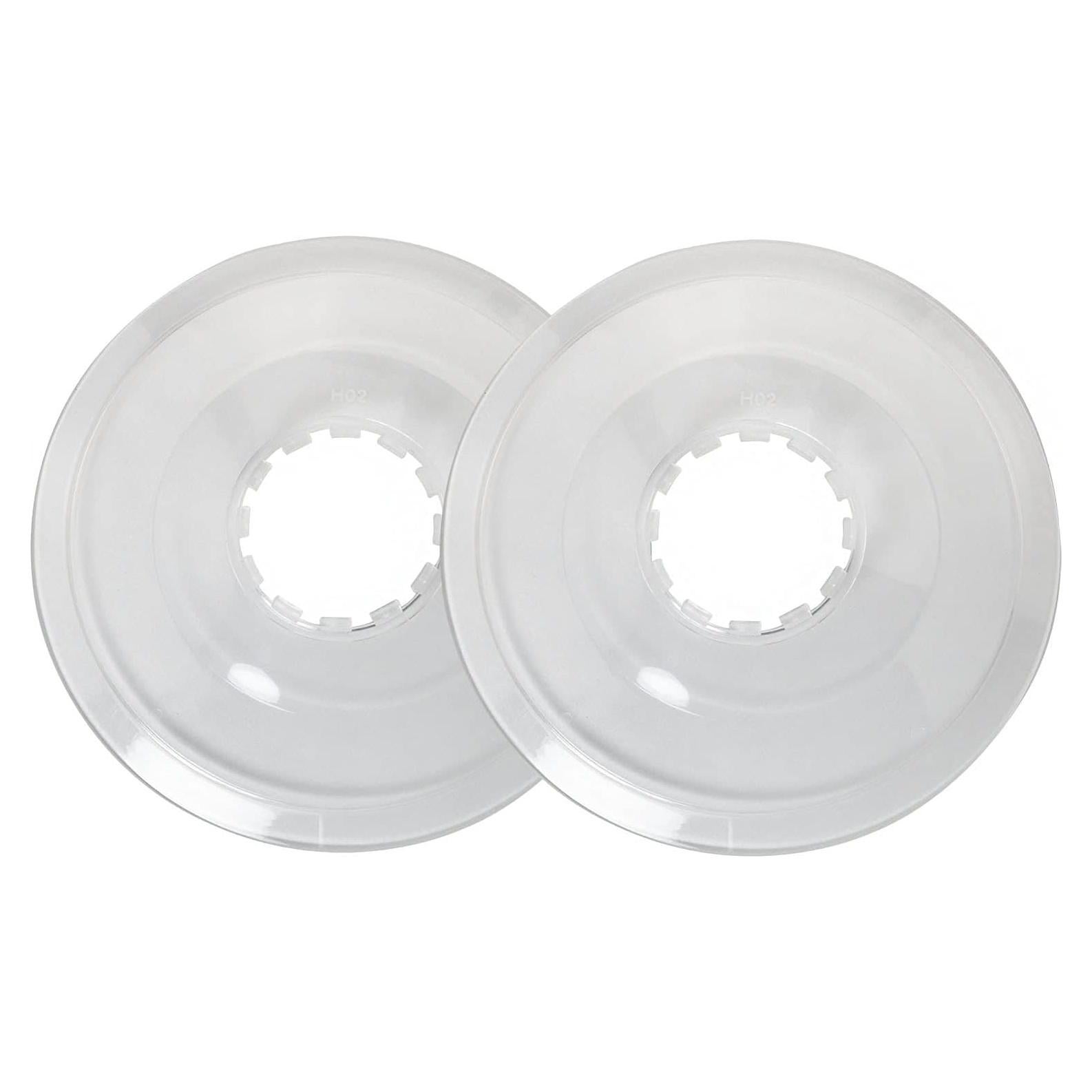 2 Protectores de Radios de Bicicleta LUORNG 138mm Transparente