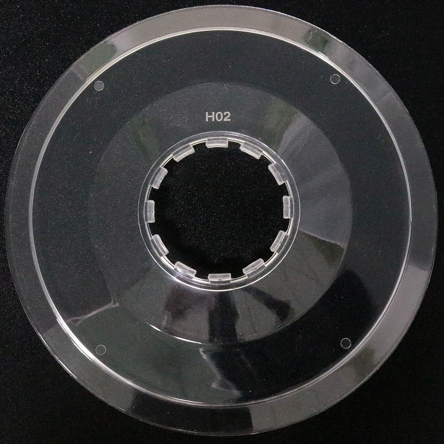 2 Protectores de Radios de Bicicleta LUORNG 138mm Transparente