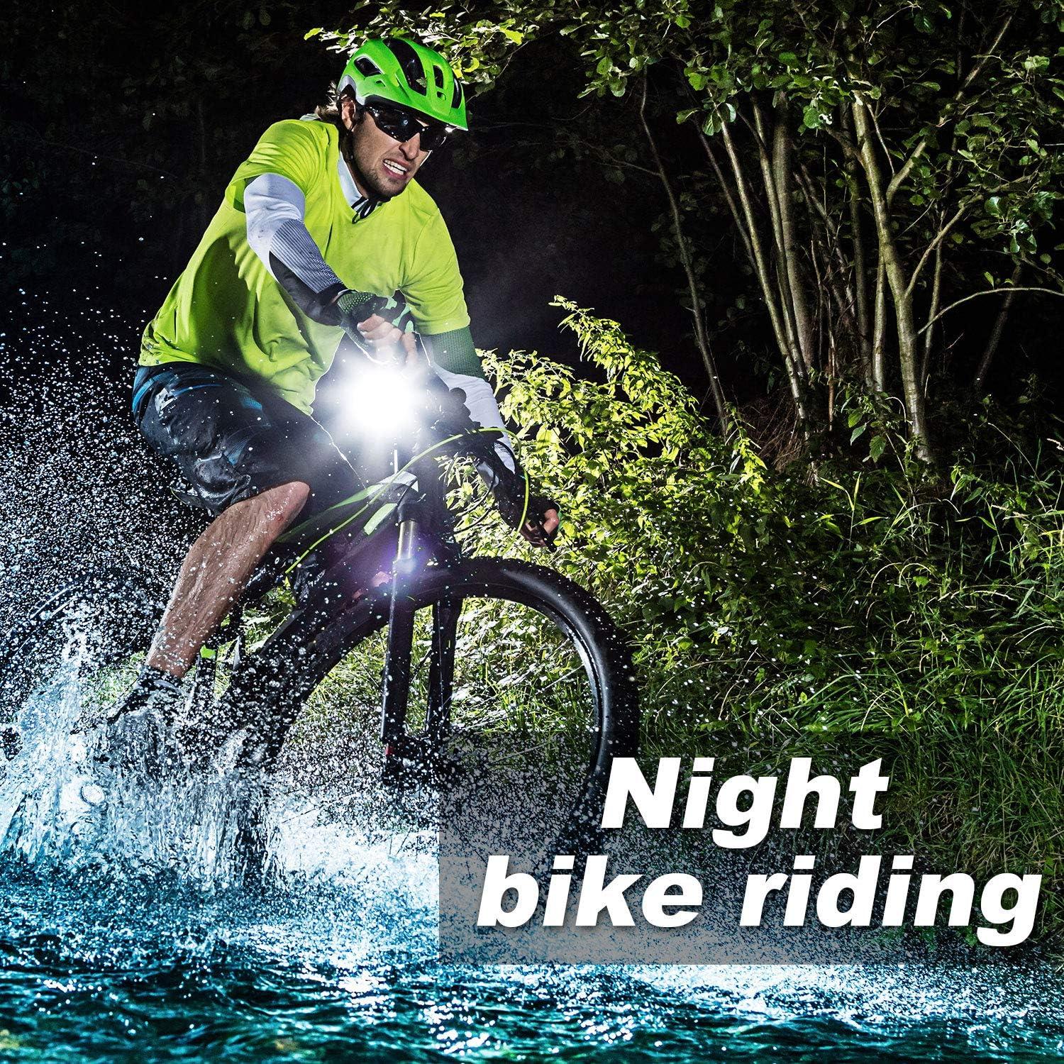 4 Luces LED Recargables USB para Bicicleta Boao Impermeables