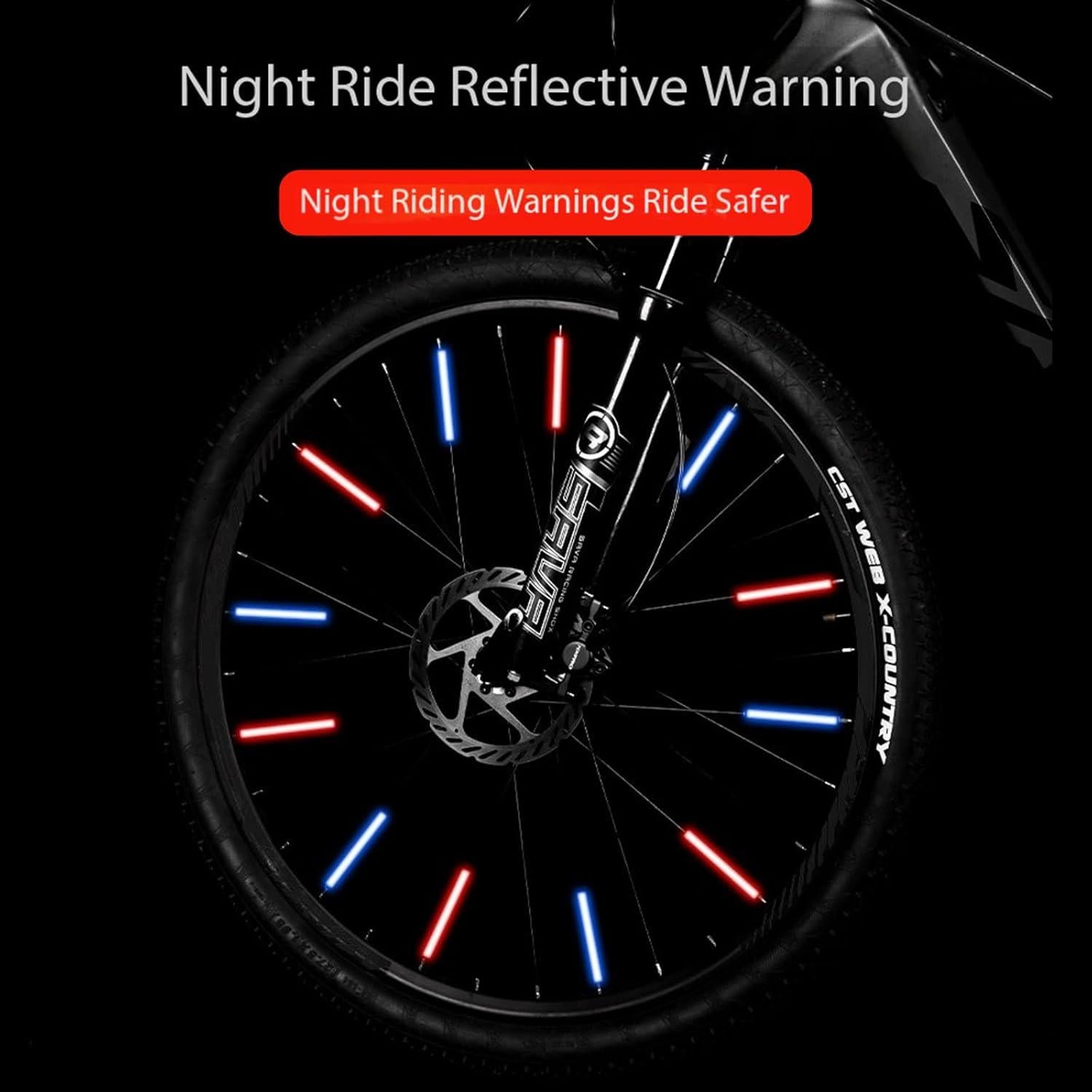 36 Reflectores de Ciclismo XTTIUN para Radios de Bicicleta