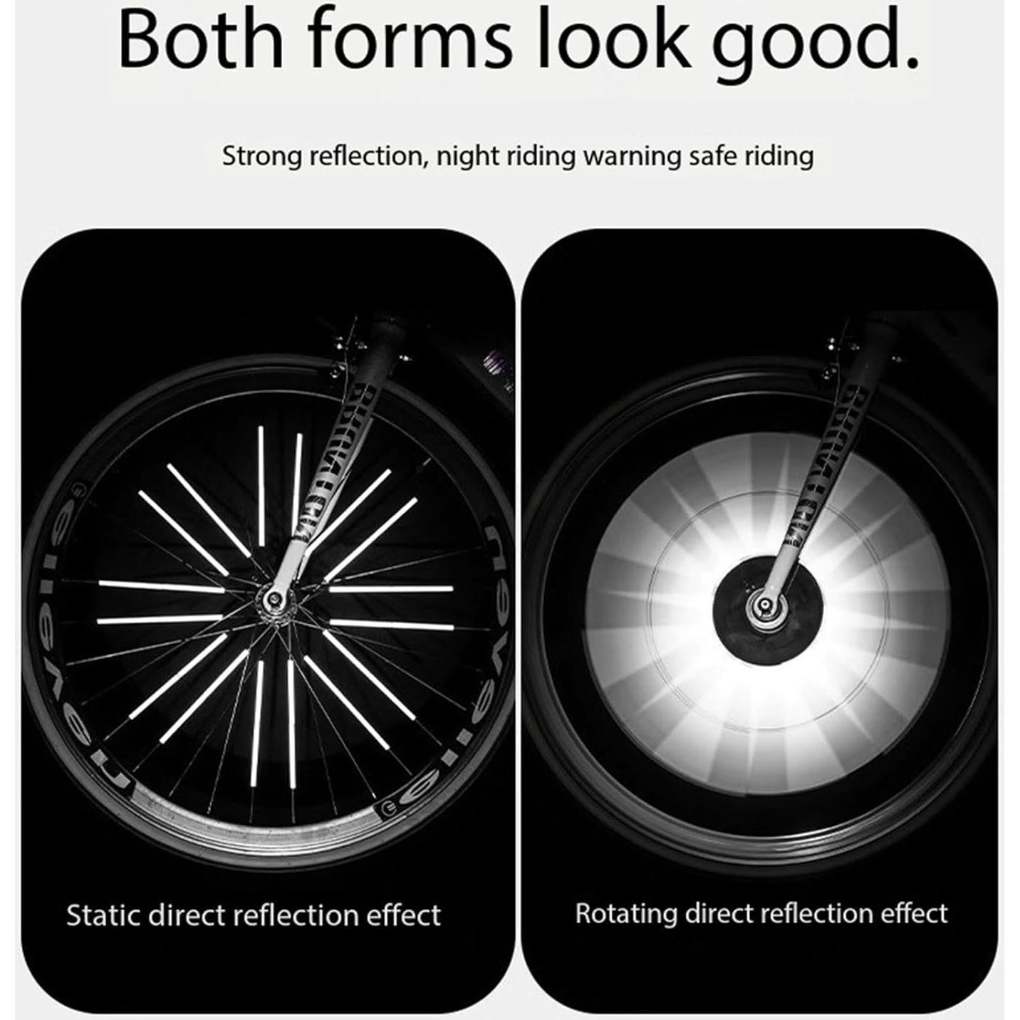 36 Reflectores de Ciclismo XTTIUN para Radios de Bicicleta