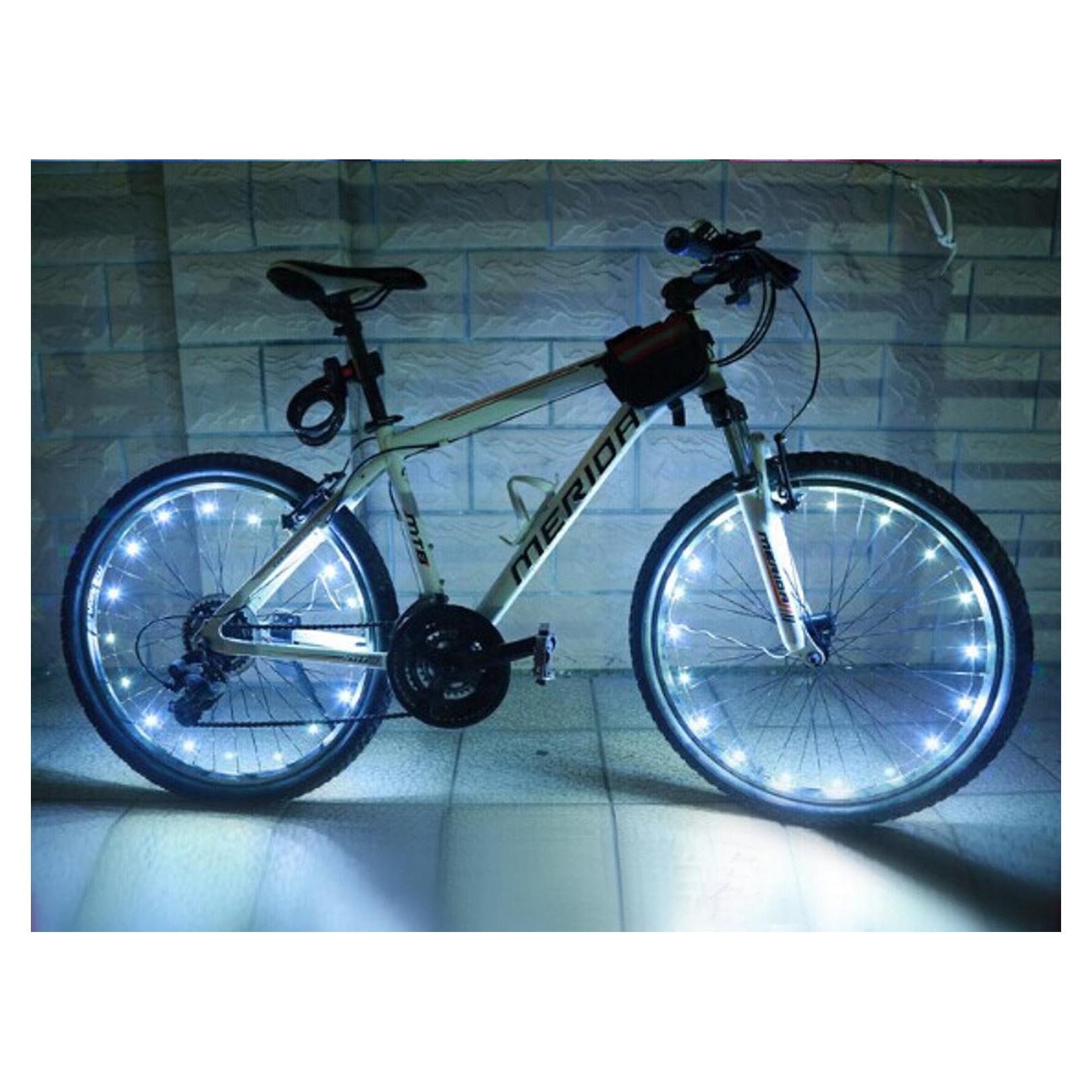 Luces LED Wheelight para Bicicleta - 20 LEDs Resistentes al Agua