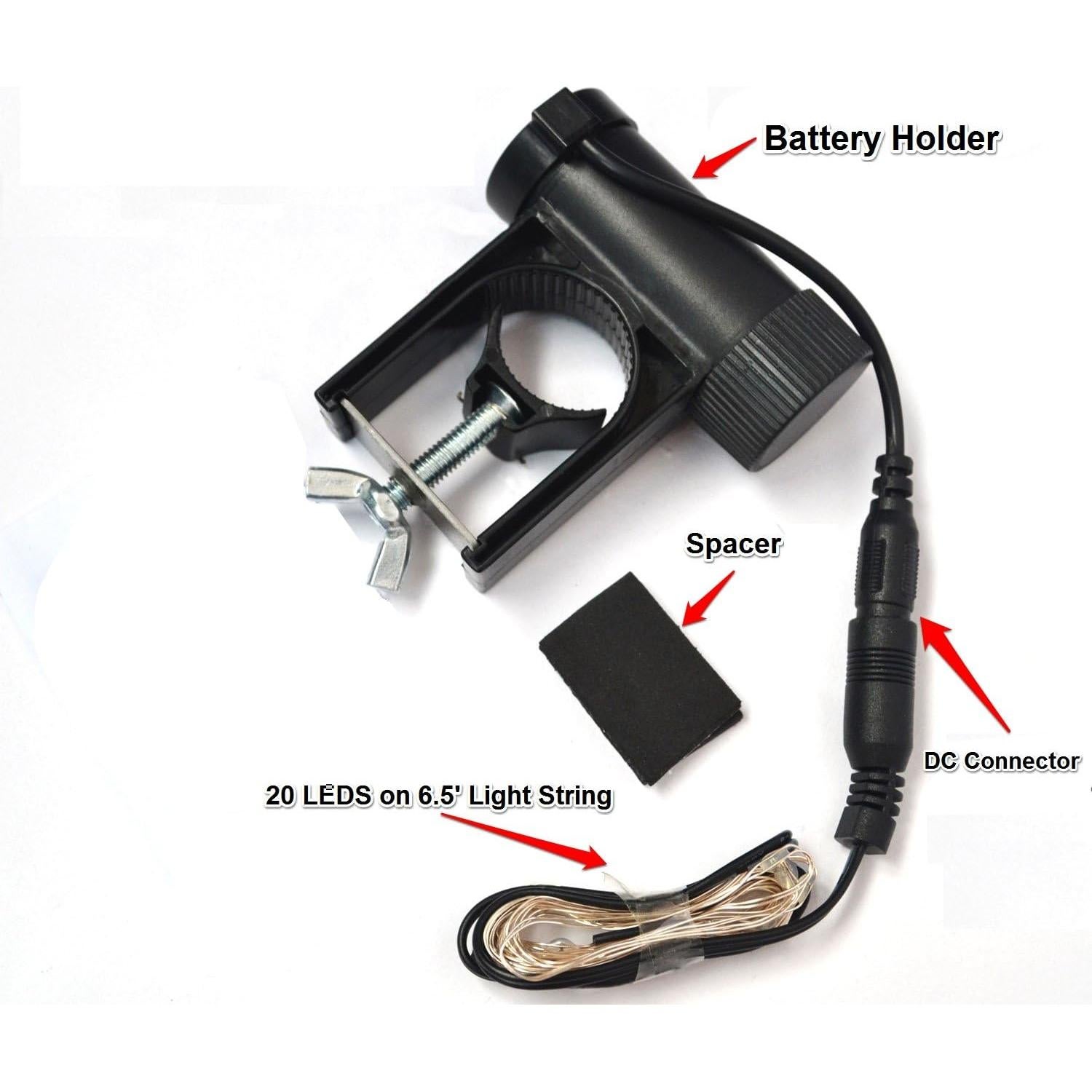 Luces LED Wheelight para Bicicleta - 20 LEDs Resistentes al Agua