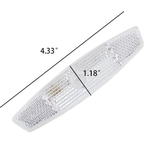 Reflectores de Advertencia LannuMet para Radios de Bicicleta 2PCS