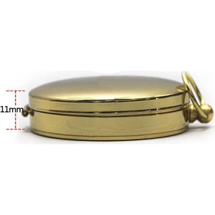 Brújula Clásica Pocket LOZ para Camping y Supervivencia