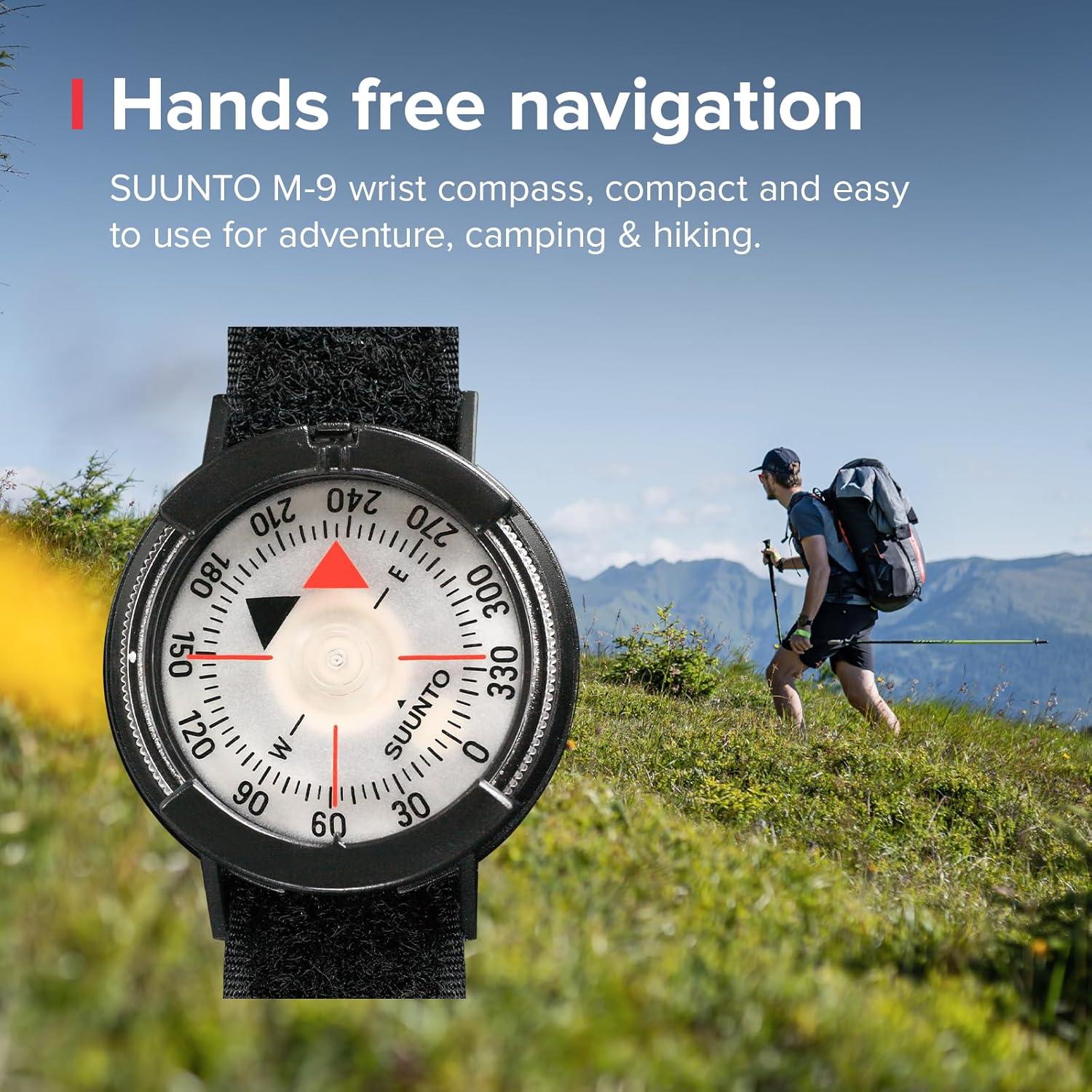 Brújula Suunto M-9 Multifuncional para Senderismo y Aventura