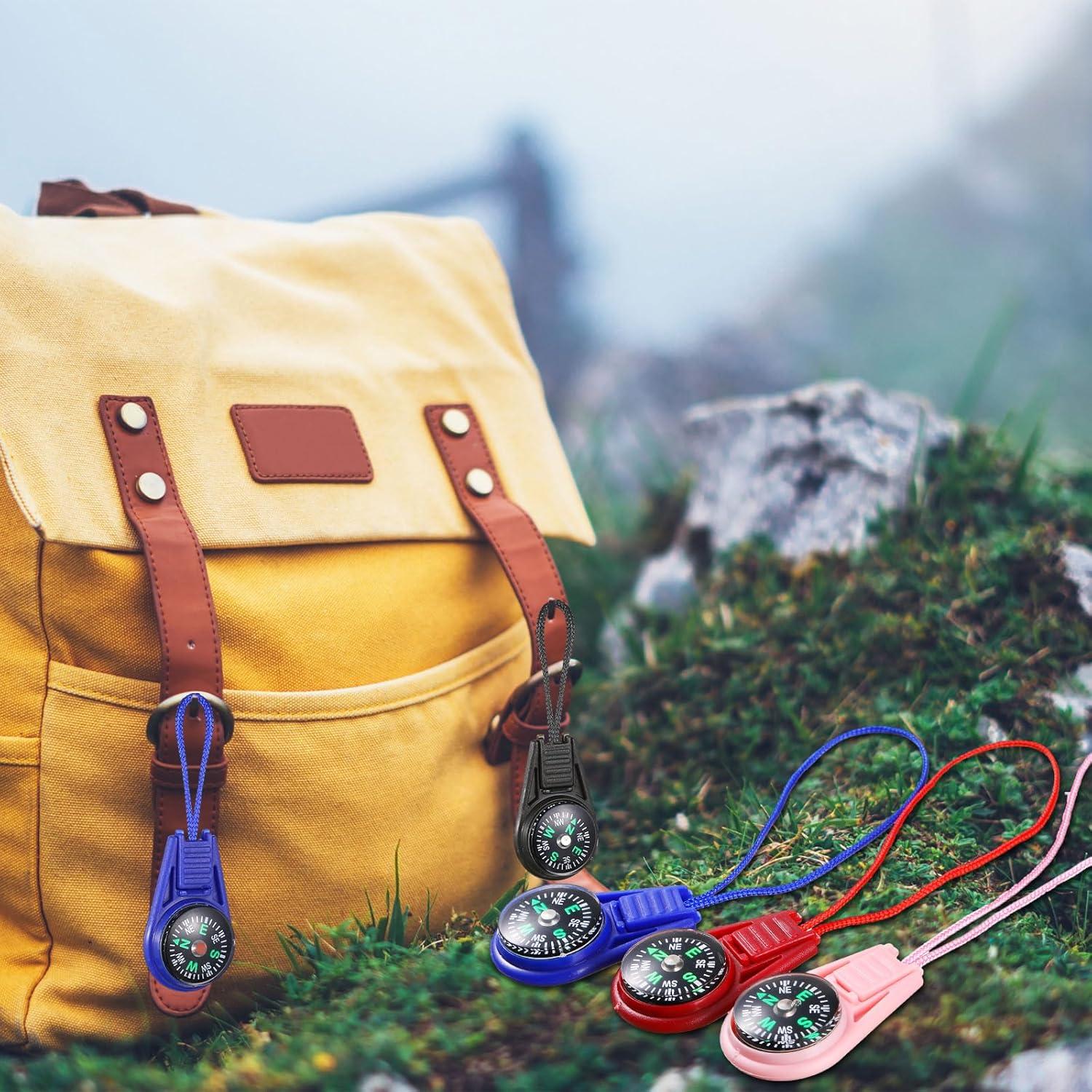 Brújula Mini para Niños Crssbrohip - 25 Piezas Coloridas