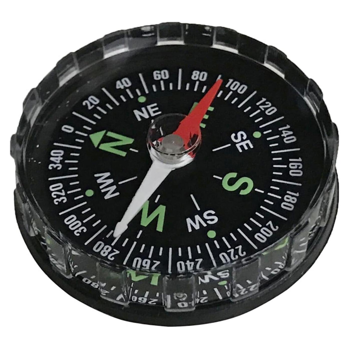 Brújula de bolsillo impermeable WLngtv para navegación