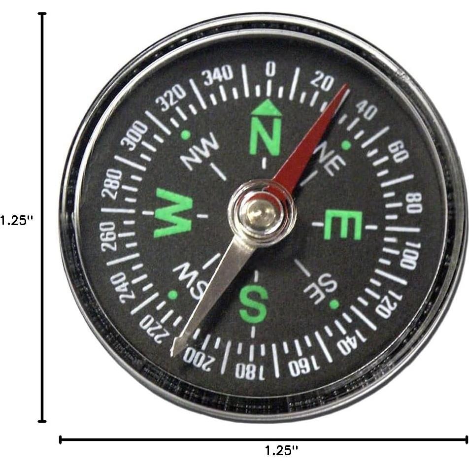 Brújula Pocket Skywalker 3.18 cm con Graduación de 5°