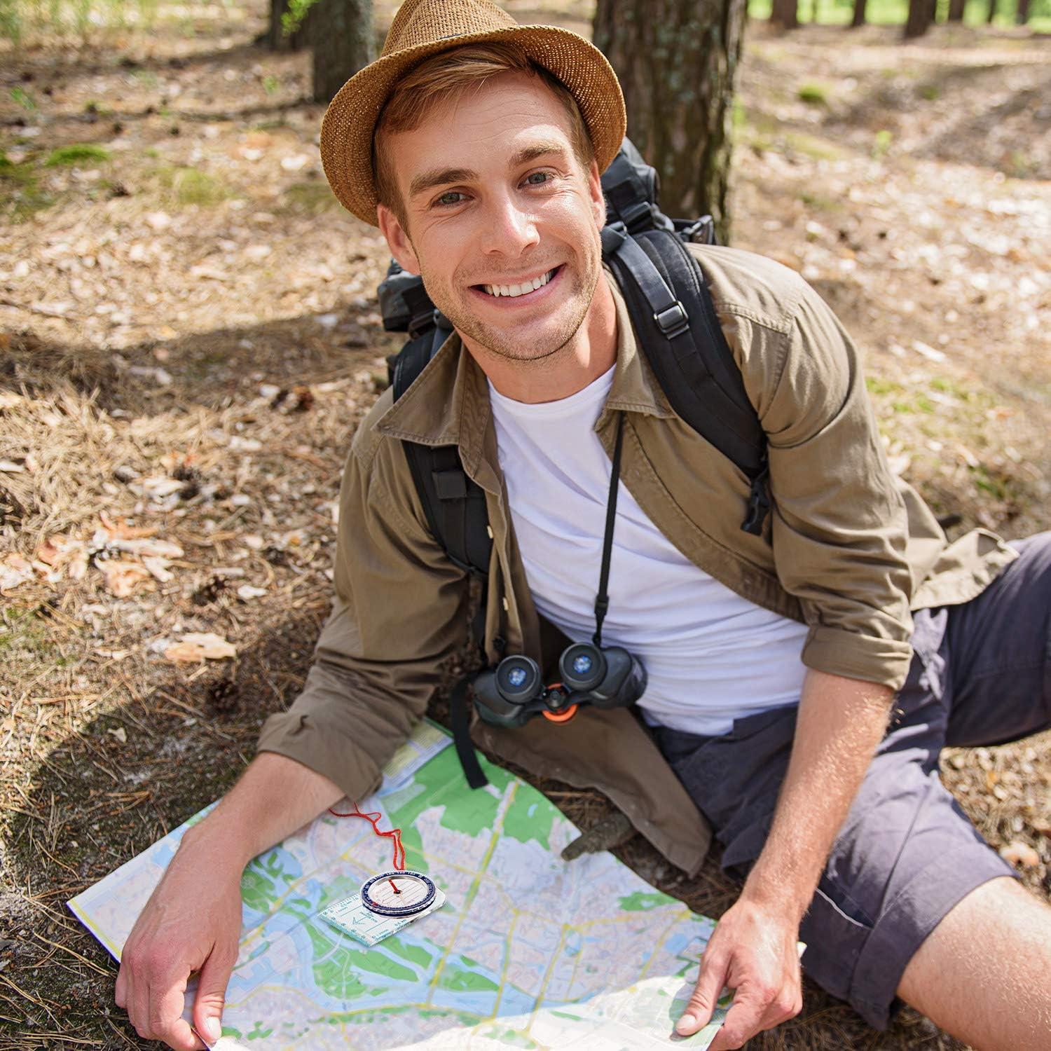 Brújulas de Orientación BBTO 9 Piezas para Senderismo