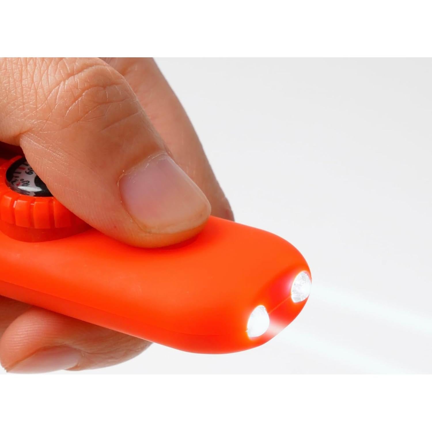 Silbato de Seguridad Multifuncional Viriber 7 en 1 Naranja