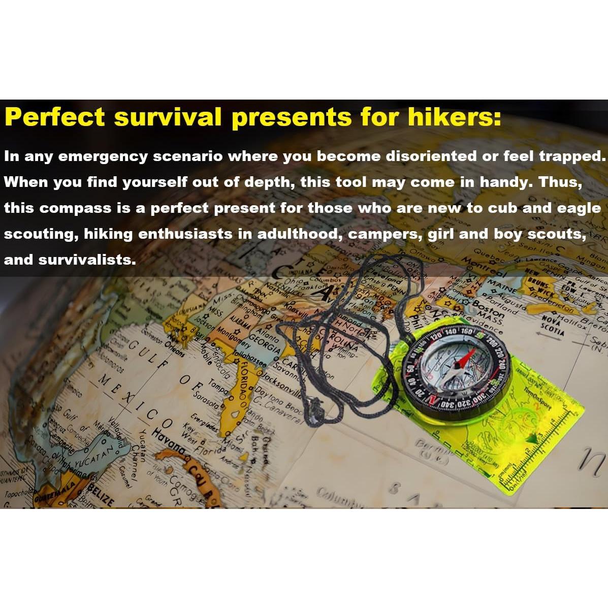 Brújula de Navegación Yiudbaoo Brújula001 Verde 0.05kg