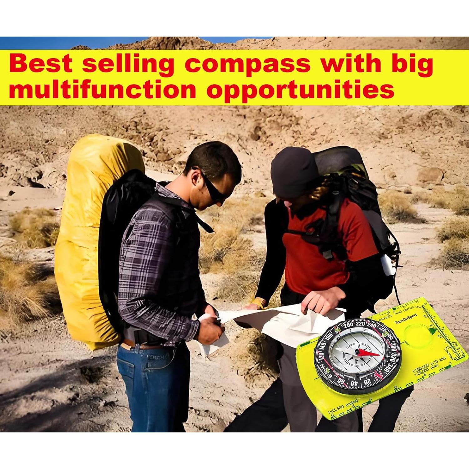 Brújula de Navegación Yiudbaoo Brújula001 Verde 0.05kg