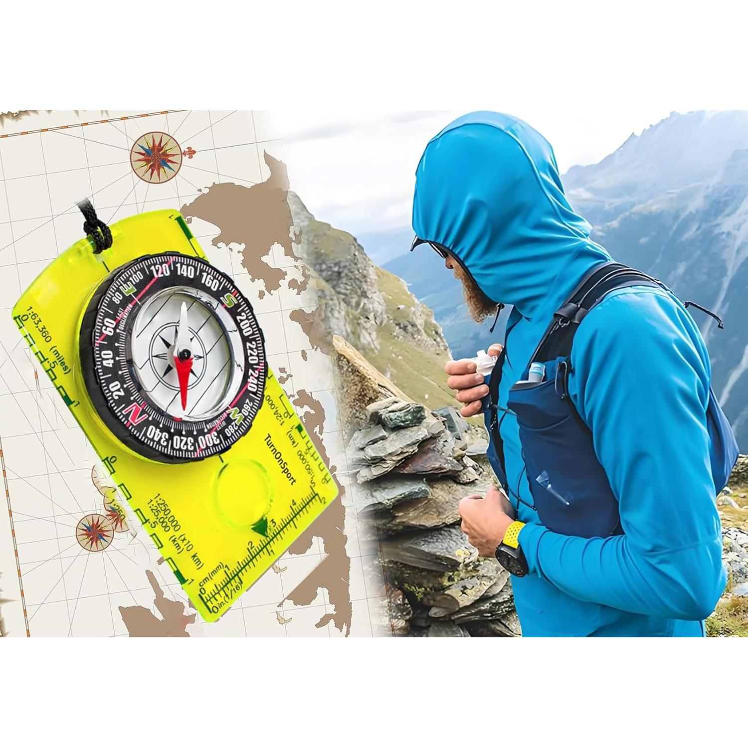 Brújula de Navegación Yiudbaoo Brújula001 Verde 0.05kg