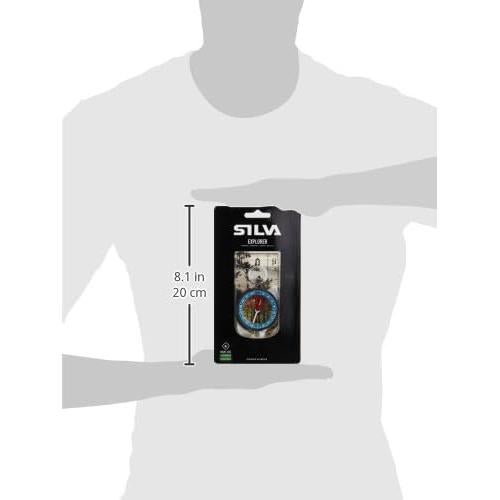Brújula Silva Explorer 2.0 Transparente Talla Única