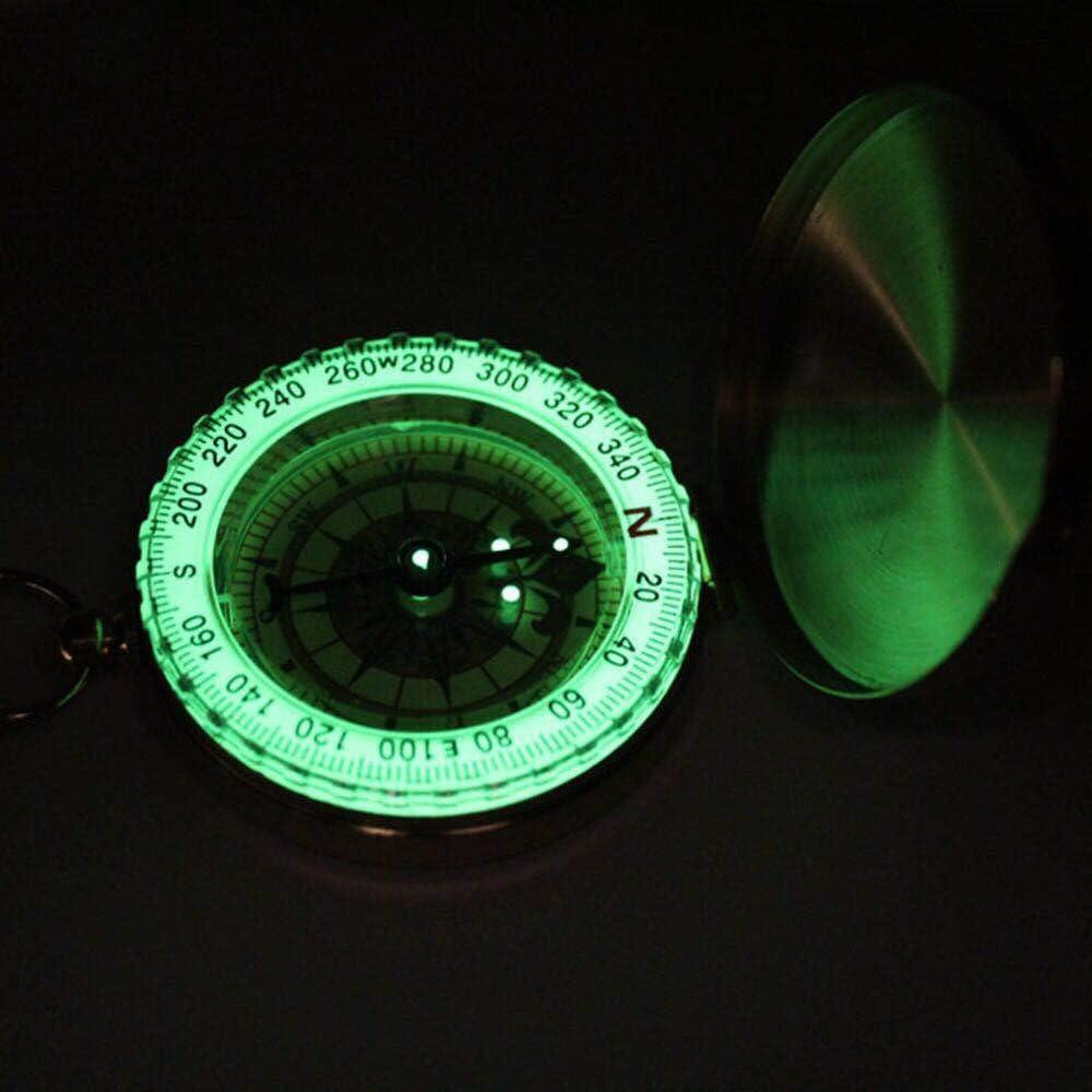 Brújula de Supervivencia SHENGQIDZ para Camping - Paquete de 6