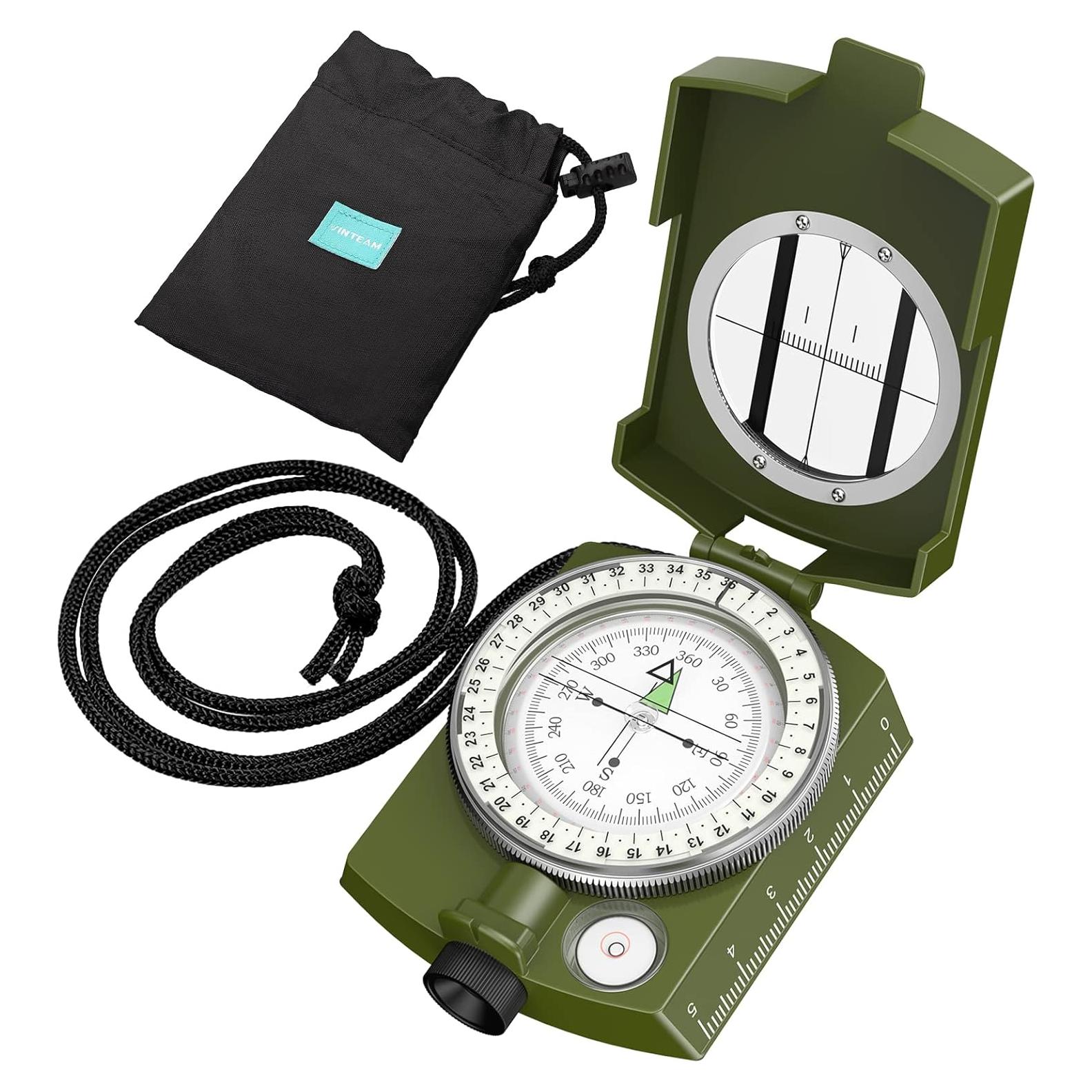 Brújula Multifuncional Vinteam TL909-EMA para Senderismo
