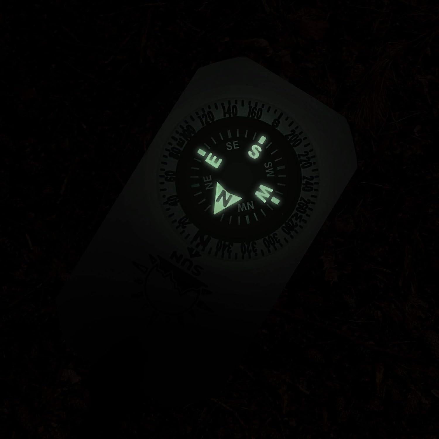 Brújula de Orientación Sun Company MiniComp II Luminosa