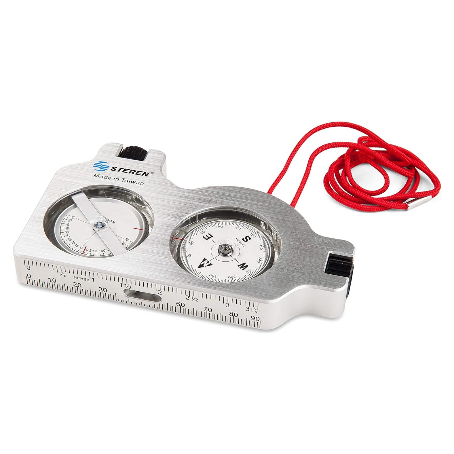 Buscador de Satélites STEREN con Brújula y Clinómetro