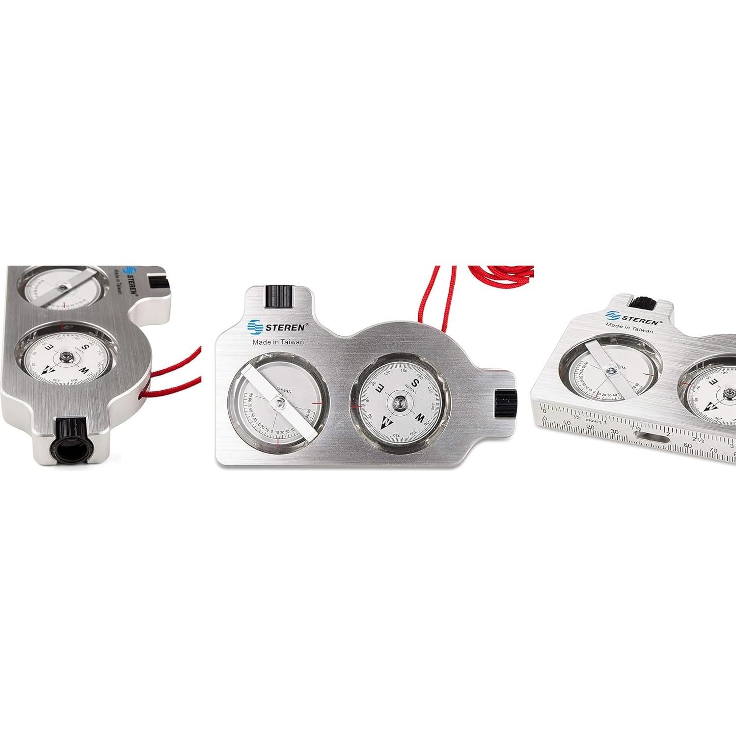 Buscador de Satélites STEREN con Brújula y Clinómetro