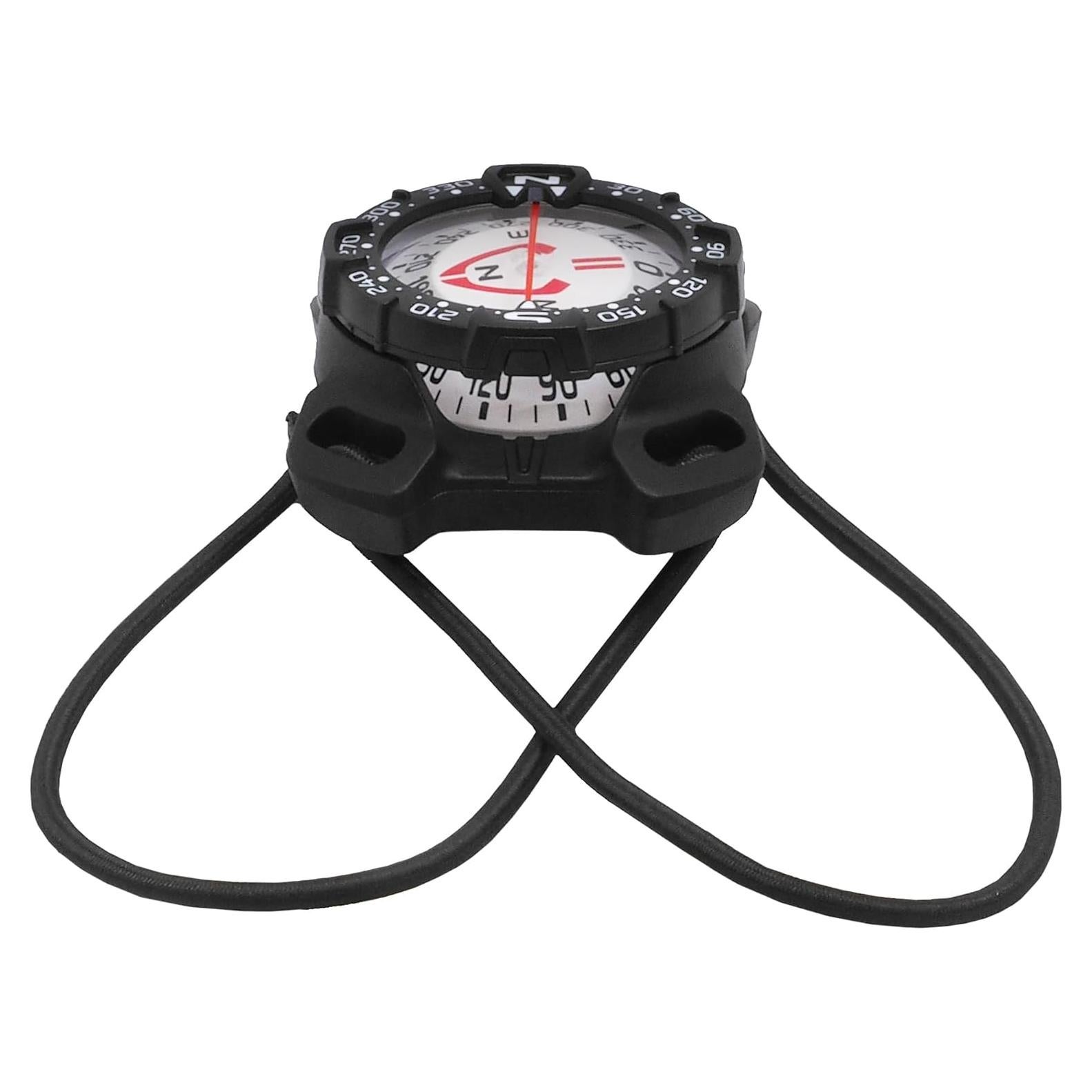 Brújula Submarina Saekodive con Montaje Bungee - Impermeable 70m