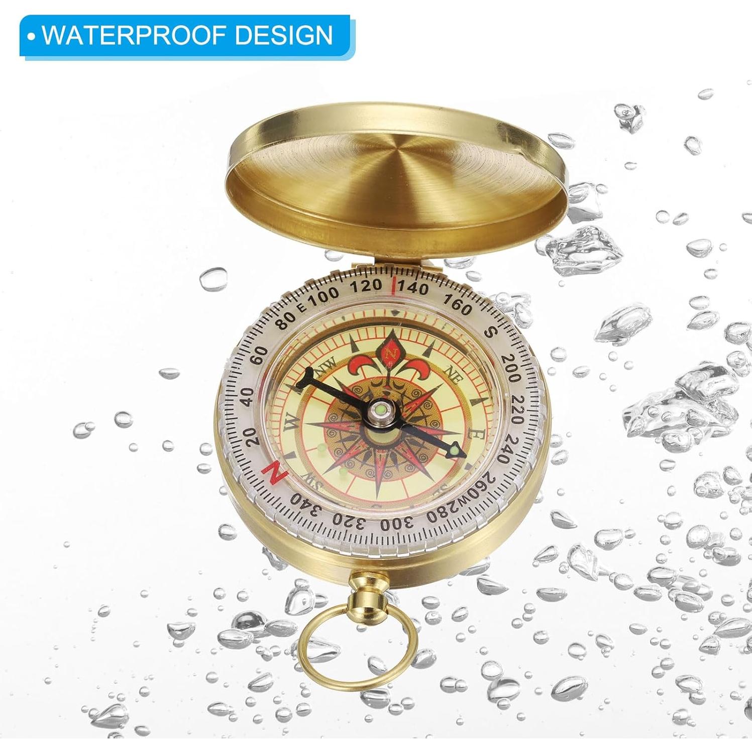 Brújula de Supervivencia PATIKIL para Camping y Senderismo