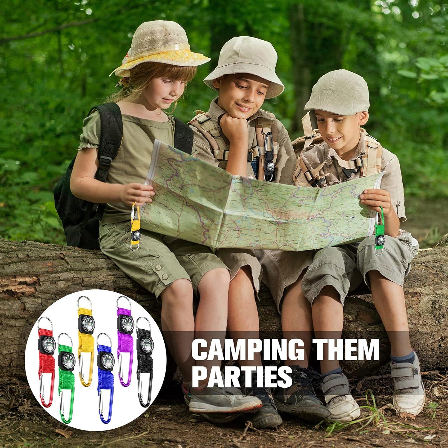 Brújulas Mini Toodoo para Niños - Lote de 36 Llaveros