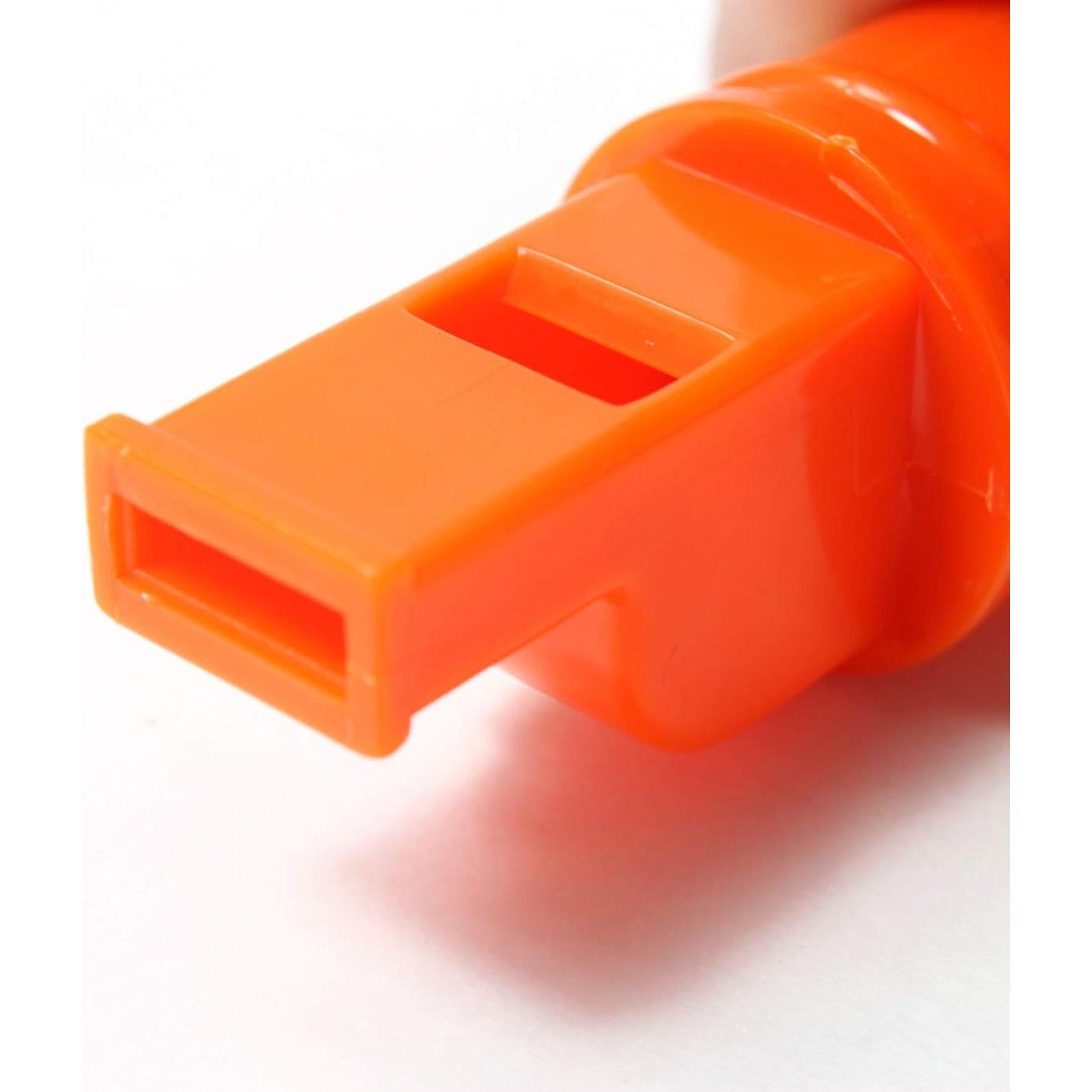 Silbato de Supervivencia 5-en-1 SE Naranja 11.4 cm - 2-Pack