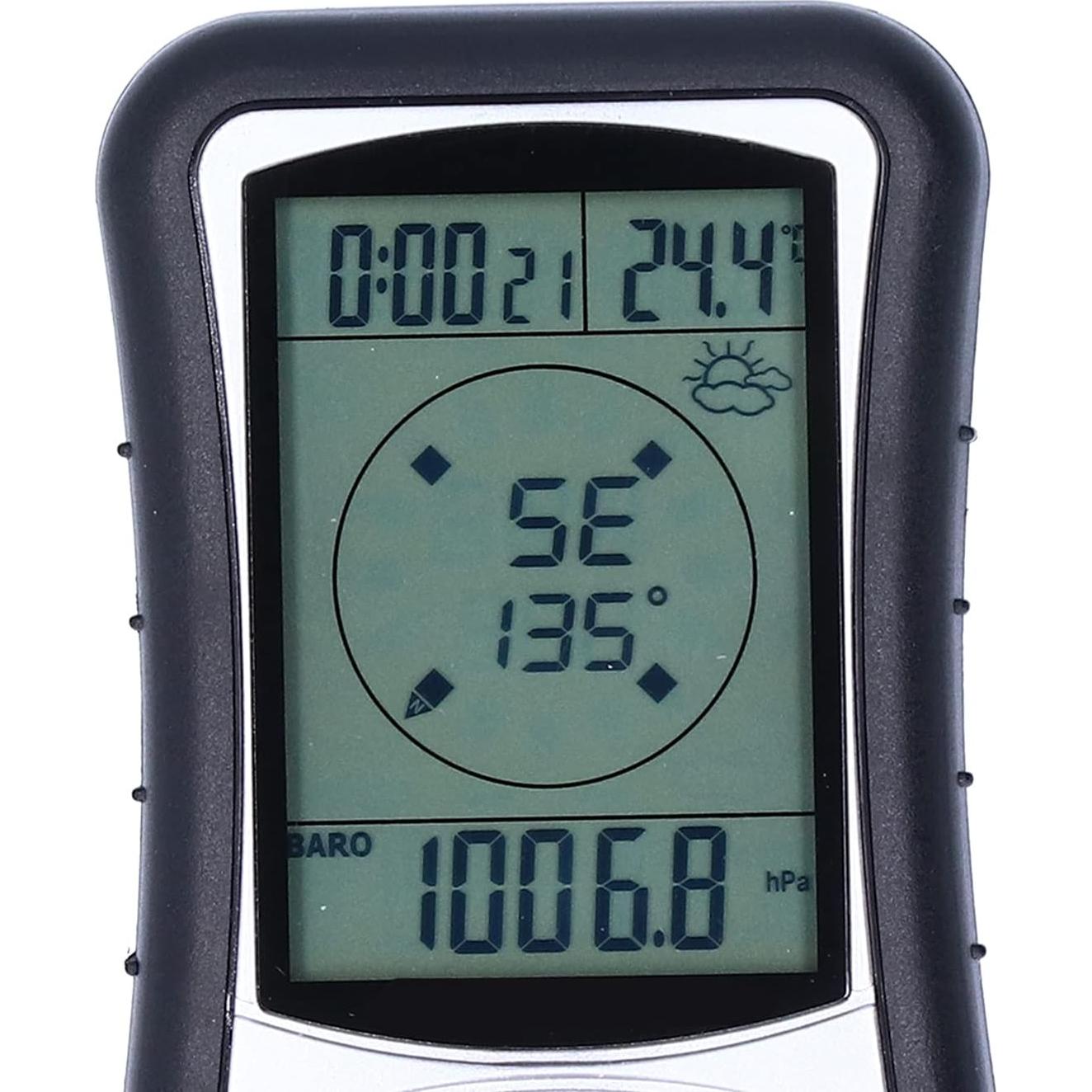 Altímetro Digital Ktsxxops KT144234535 8 en 1 para Senderismo